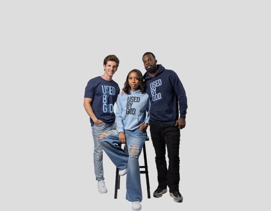 Story Behind Used By God Clothing, Christian clothing, Christian hoodies, Christian streetwear, and Christian apparel.