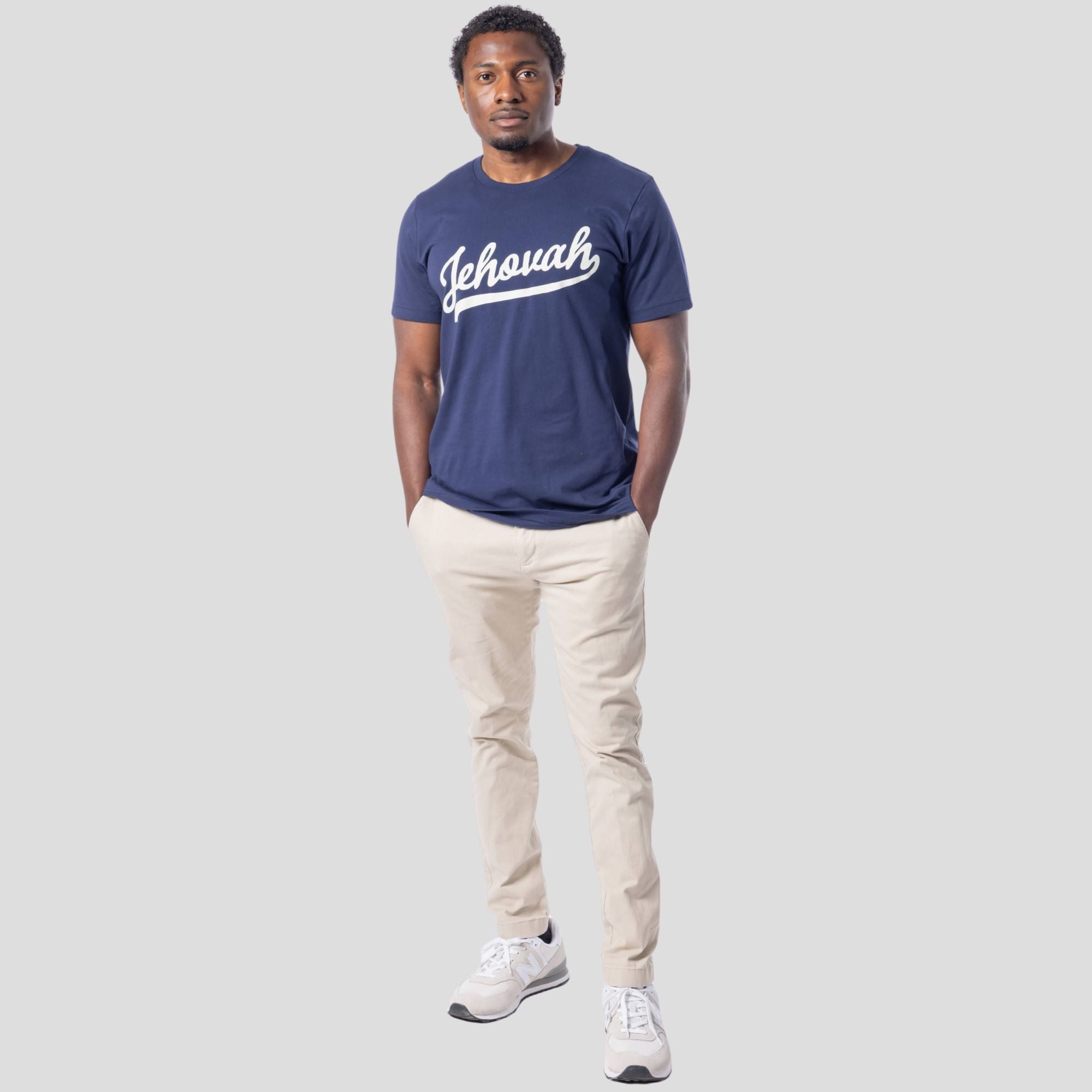 Jehovah Tee (Navy)