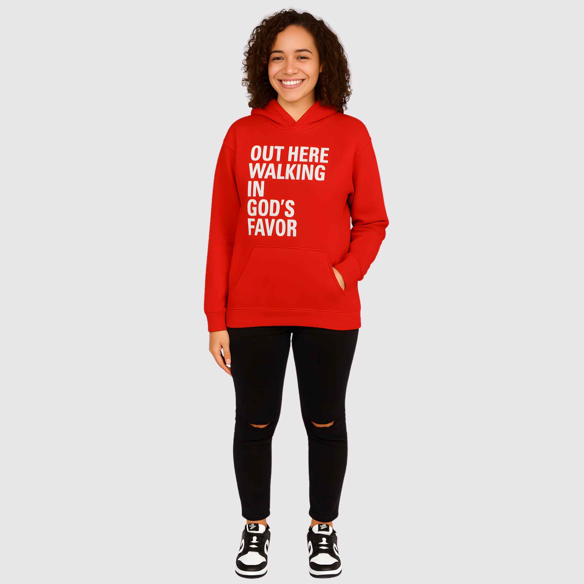 Walking In God's Favor Hoodie