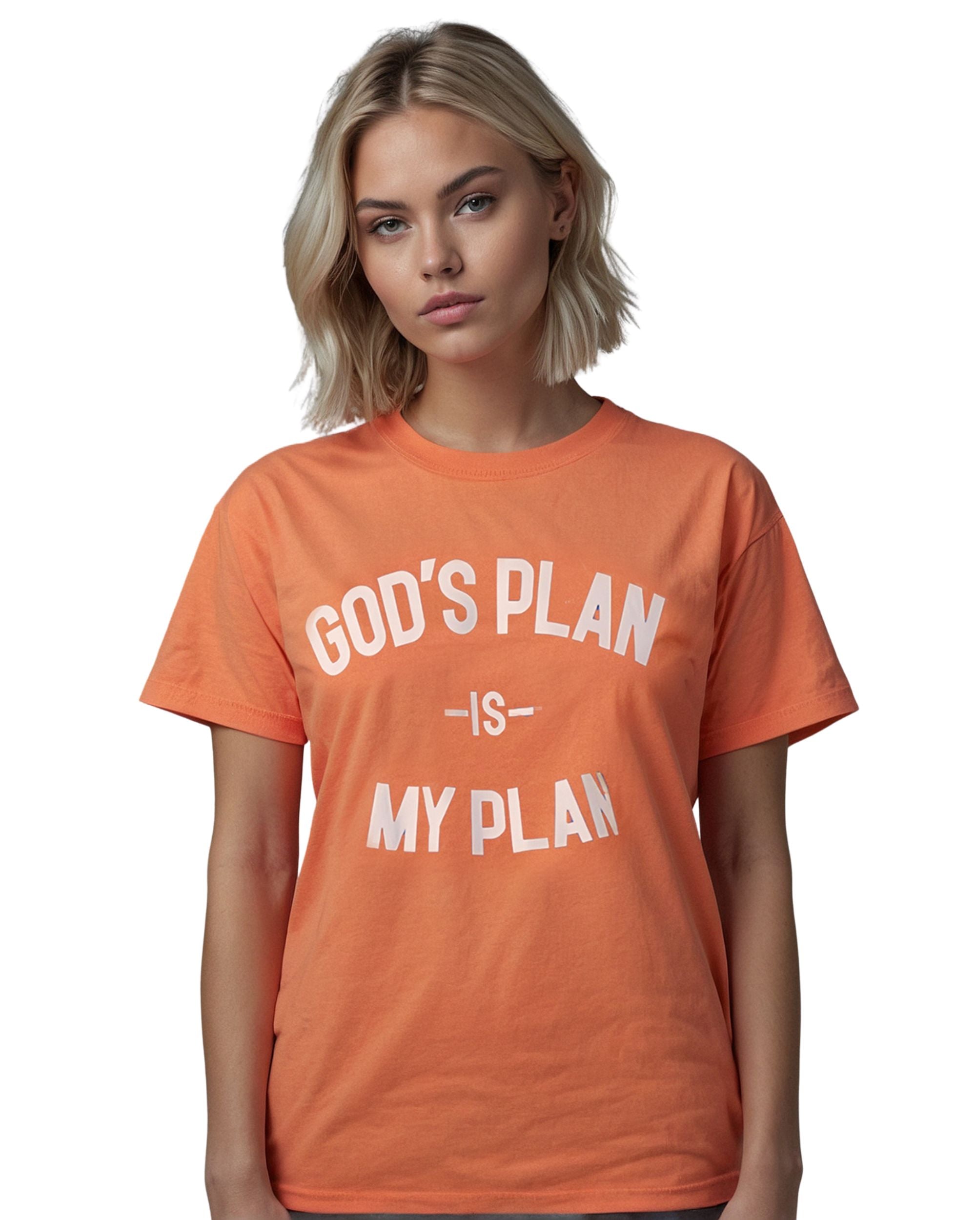 God's Plan My Plan Christian Tee, Used By God, Used By God Clothing, Christian Apparel, Christian T-Shirts, Christian Shirts, christian t shirts for women, Men's Christian T-Shirt, Christian Clothing, God Shirts, christian clothing t shirts, Christian Sweatshirts, womens christian t shirts, t-shirts about jesus, God Clothing, Jesus Hoodie, Jesus Clothes, God Is Dope, Art Of Homage, Red Letter Clothing, Elevated Faith, Beacon Threads, God The Father Apparel