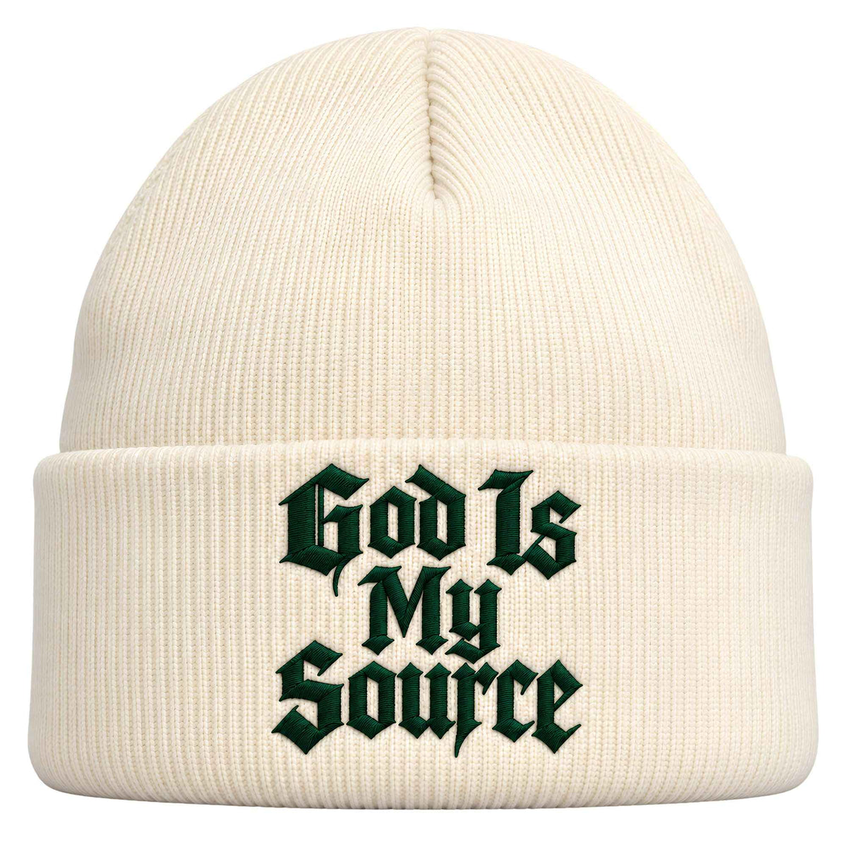 God Is My Source Beanie