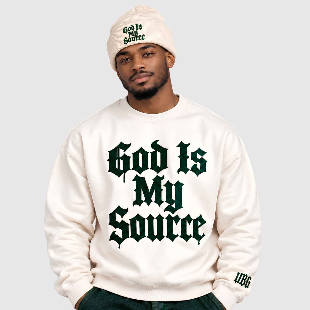 God Is My Source Beanie