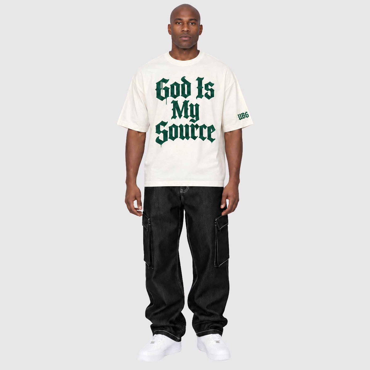 God Is My Source (Off White)