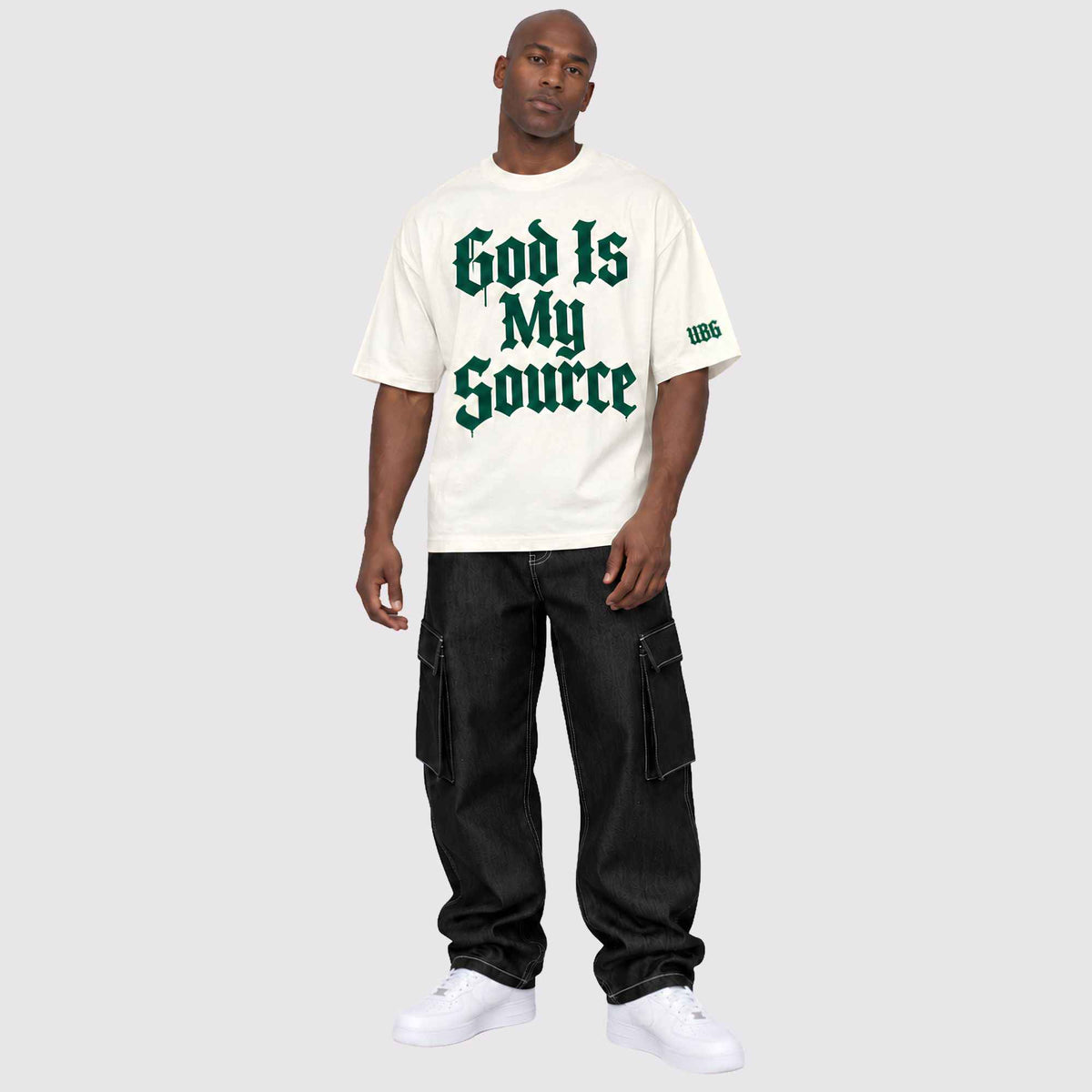 God Is My Source (Off White)