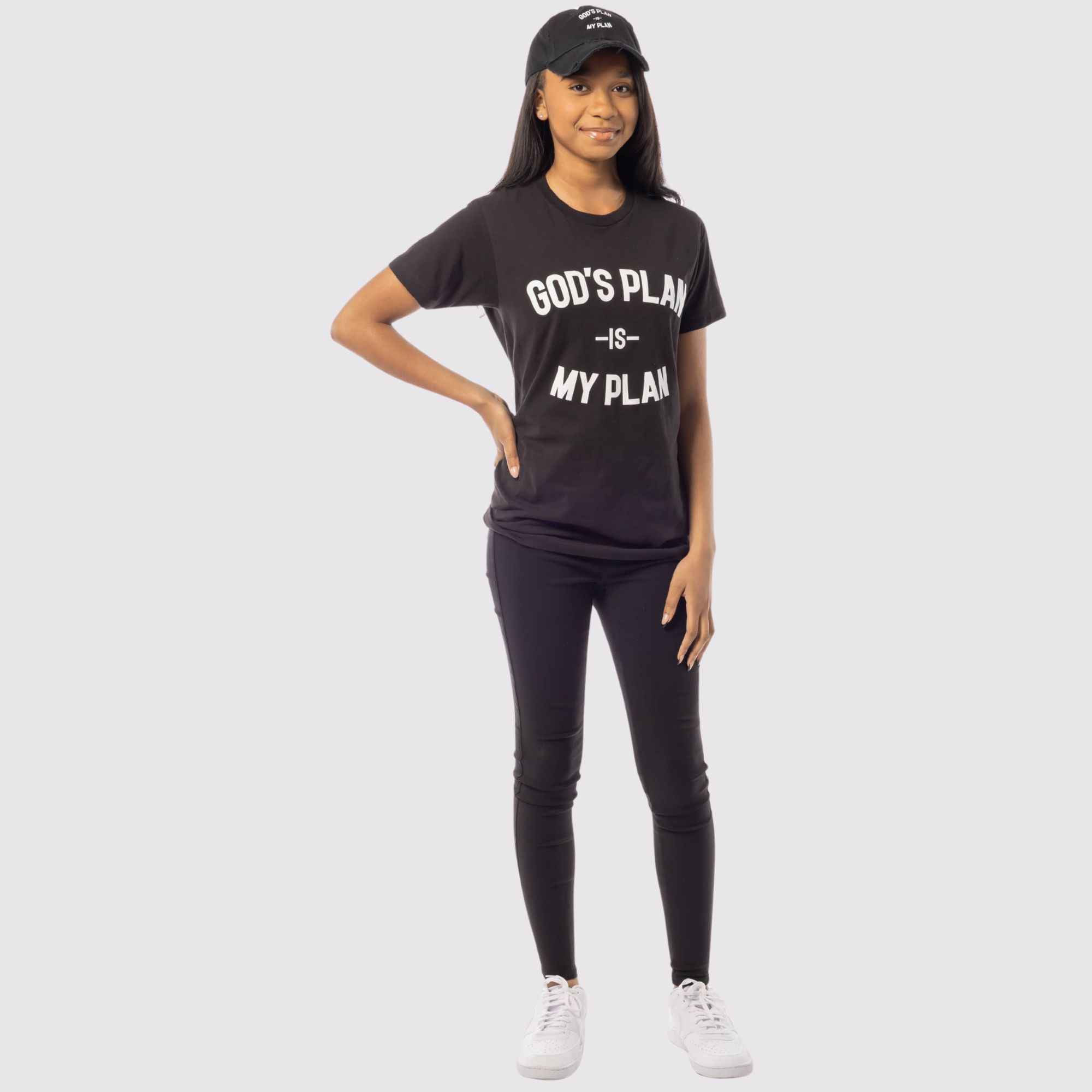 God's Plan My Plan T-Shirt & Hat Bundle Eternal