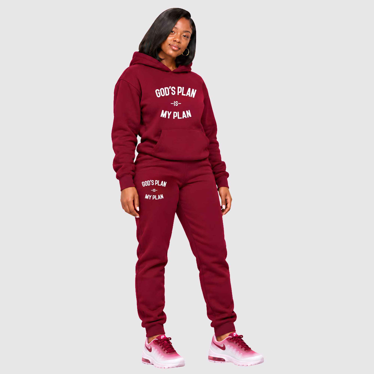 God's Plan My Plan Jogger Set Original