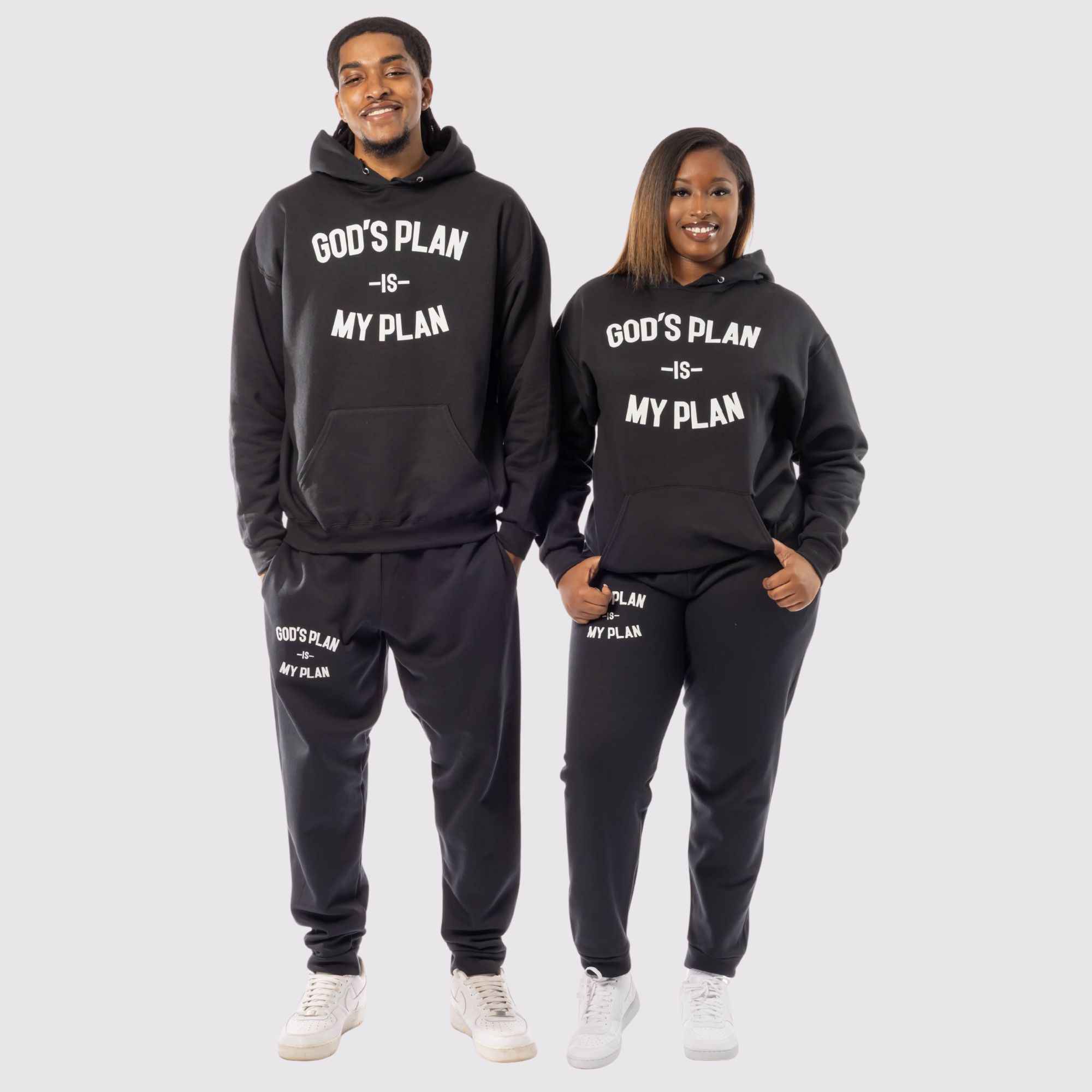 God's Plan My Plan Jogger Set