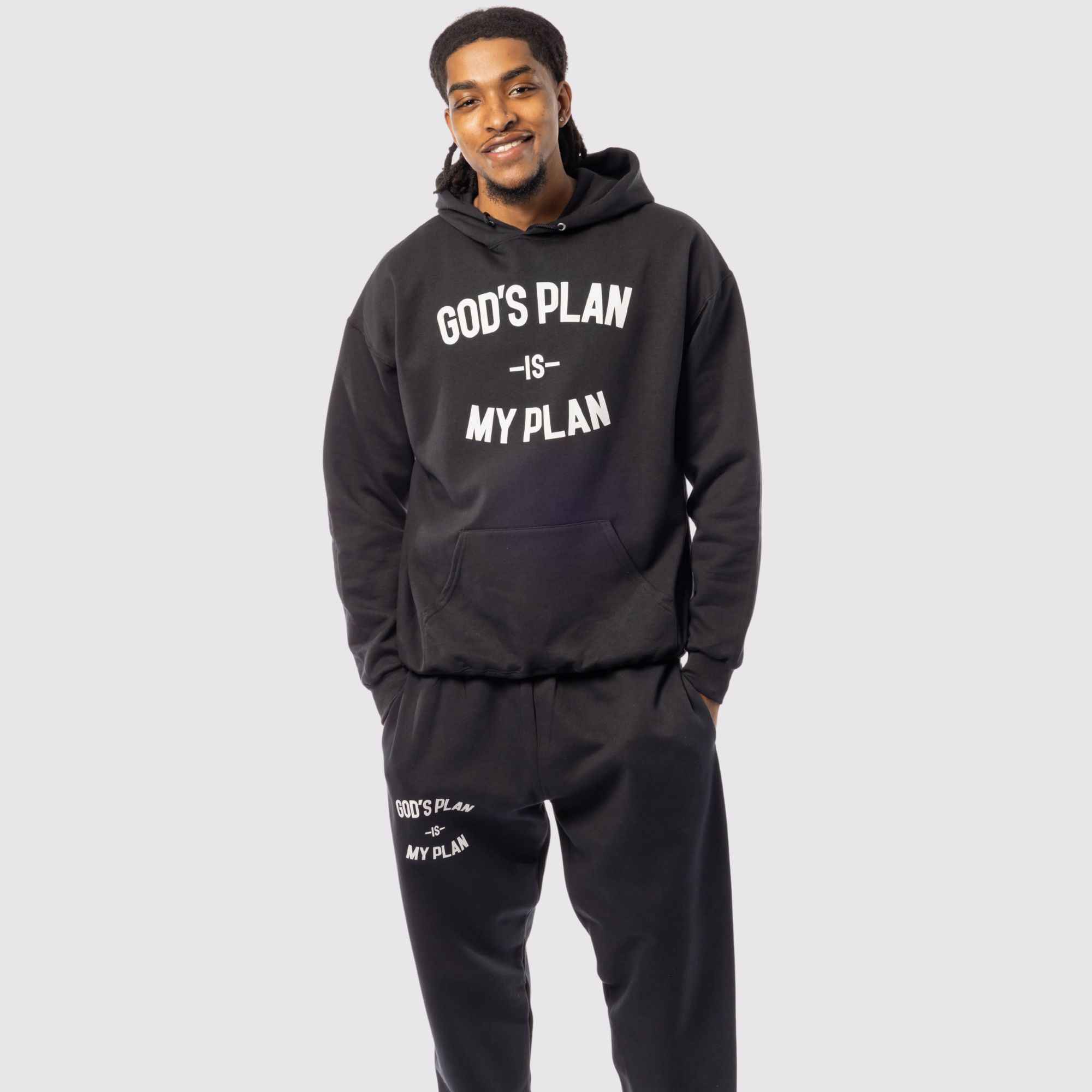 God's Plan My Plan Jogger Set