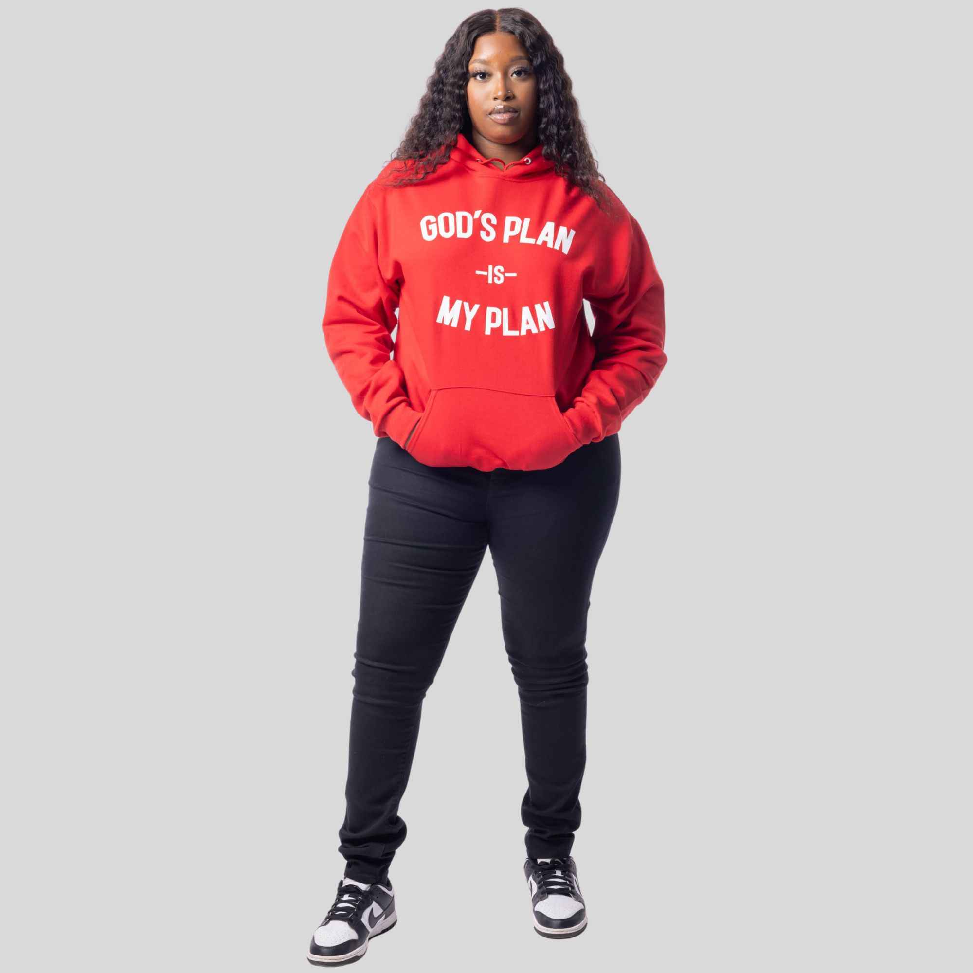 God's Plan Is My Plan Hoodie (Fire)