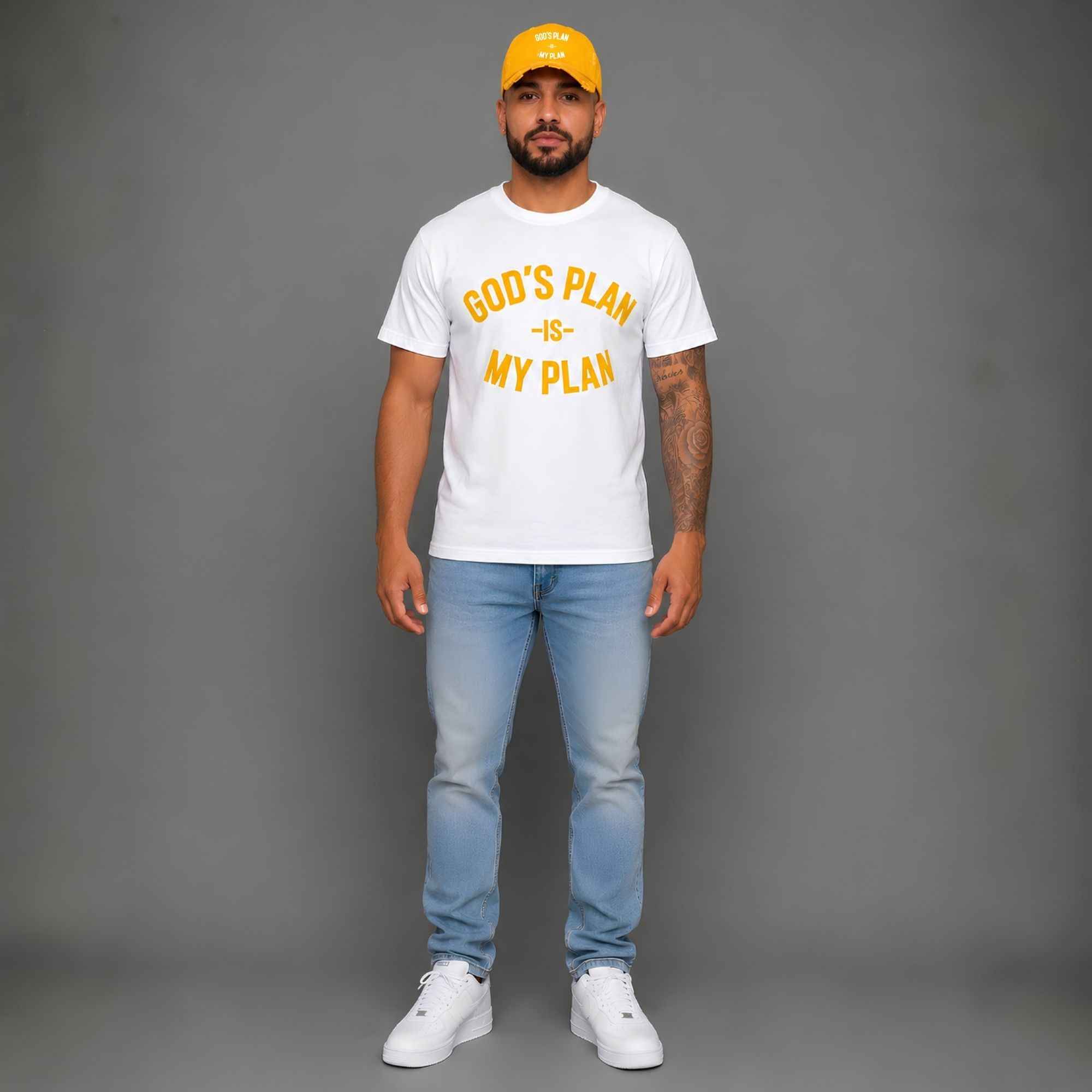 God's Plan My Plan T-Shirt & Hat Bundle Purpose