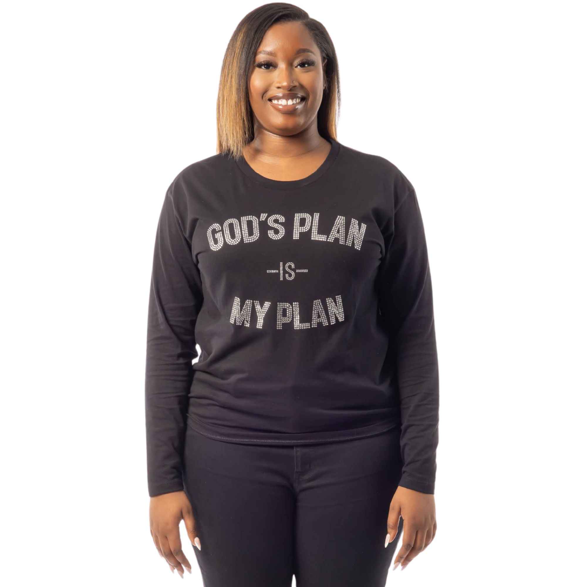 God's Plan My Plan rhinestone shirt, God's Plan My Plan, God's Plan, Used By God, Used By God Clothing, Christian Apparel, Christian T-Shirts, Christian Shirts, christian t shirts for women, Men's Christian T-Shirt, Christian Clothing, God Shirts, christian clothing t shirts, Christian Sweatshirts, womens christian t shirts, t-shirts about jesus, God Clothing, Jesus Hoodie, Jesus Clothes, God Is Dope, Art Of Homage, Red Letter Clothing, Elevated Faith, Beacon Threads, God's plan rhinestone shirt