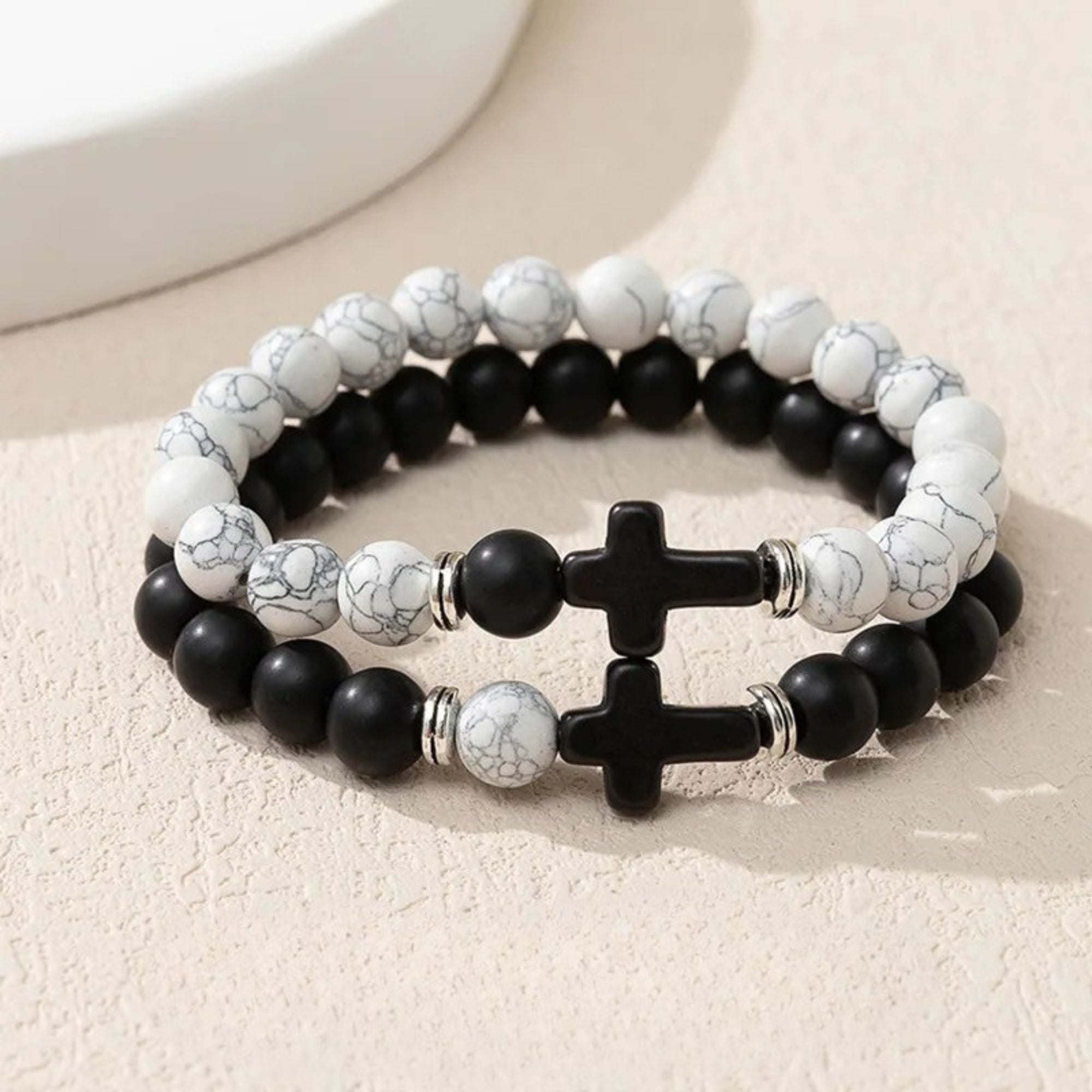 Our Promise Cross Bracelet Set
