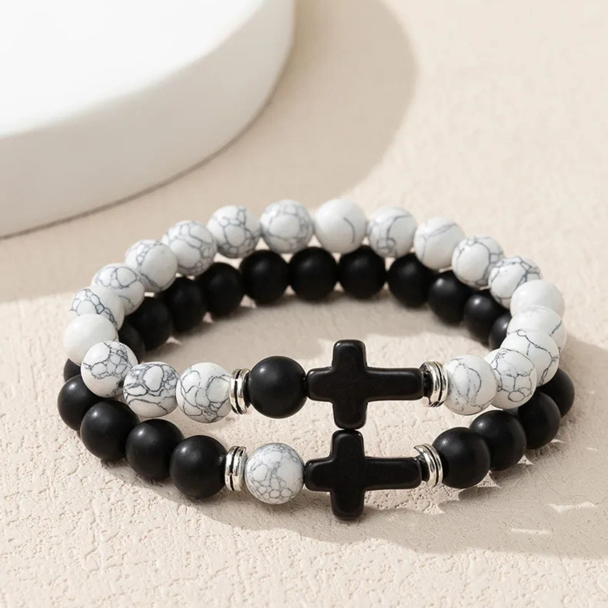 Our Promise Cross Bracelet Set