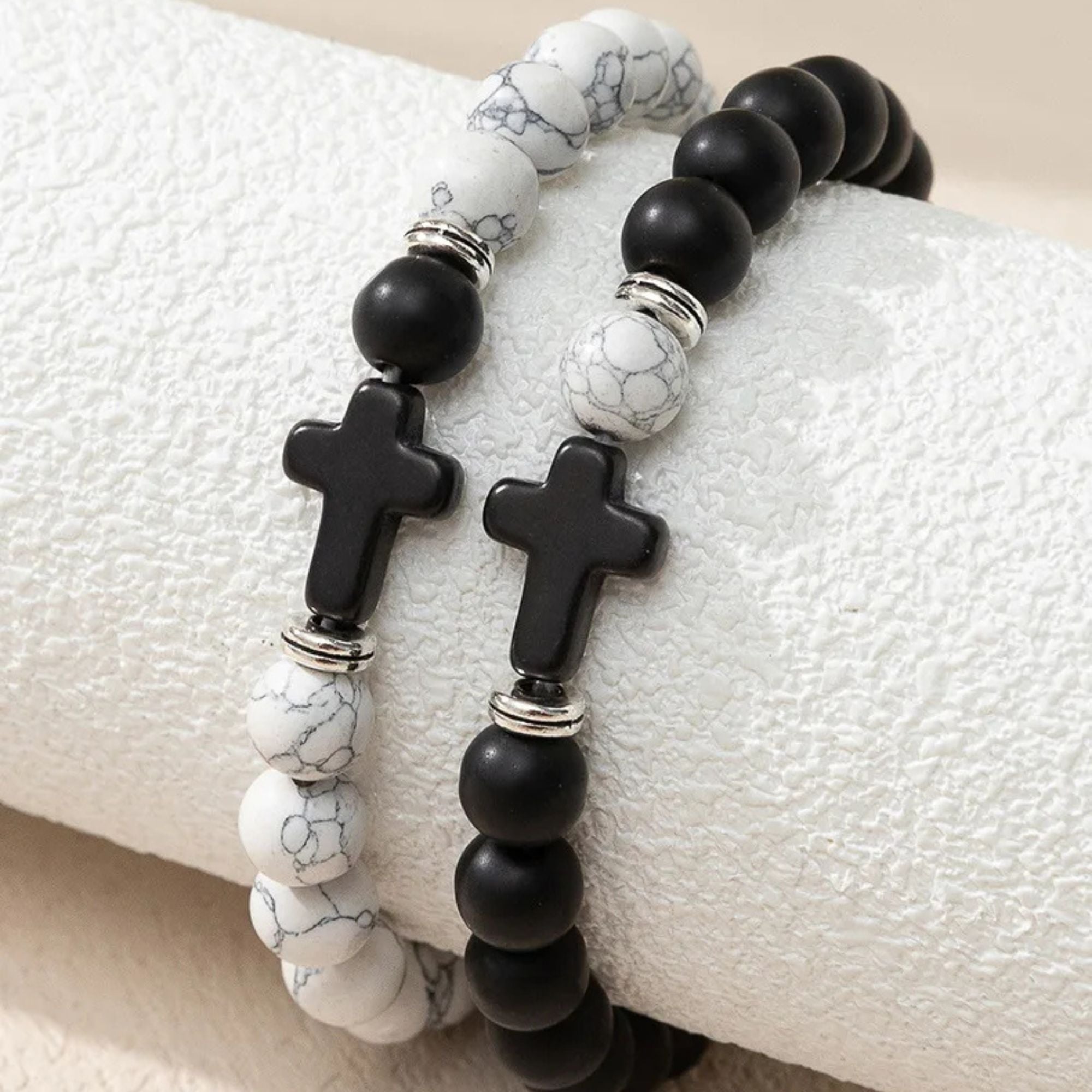 Our Promise Cross Bracelet Set