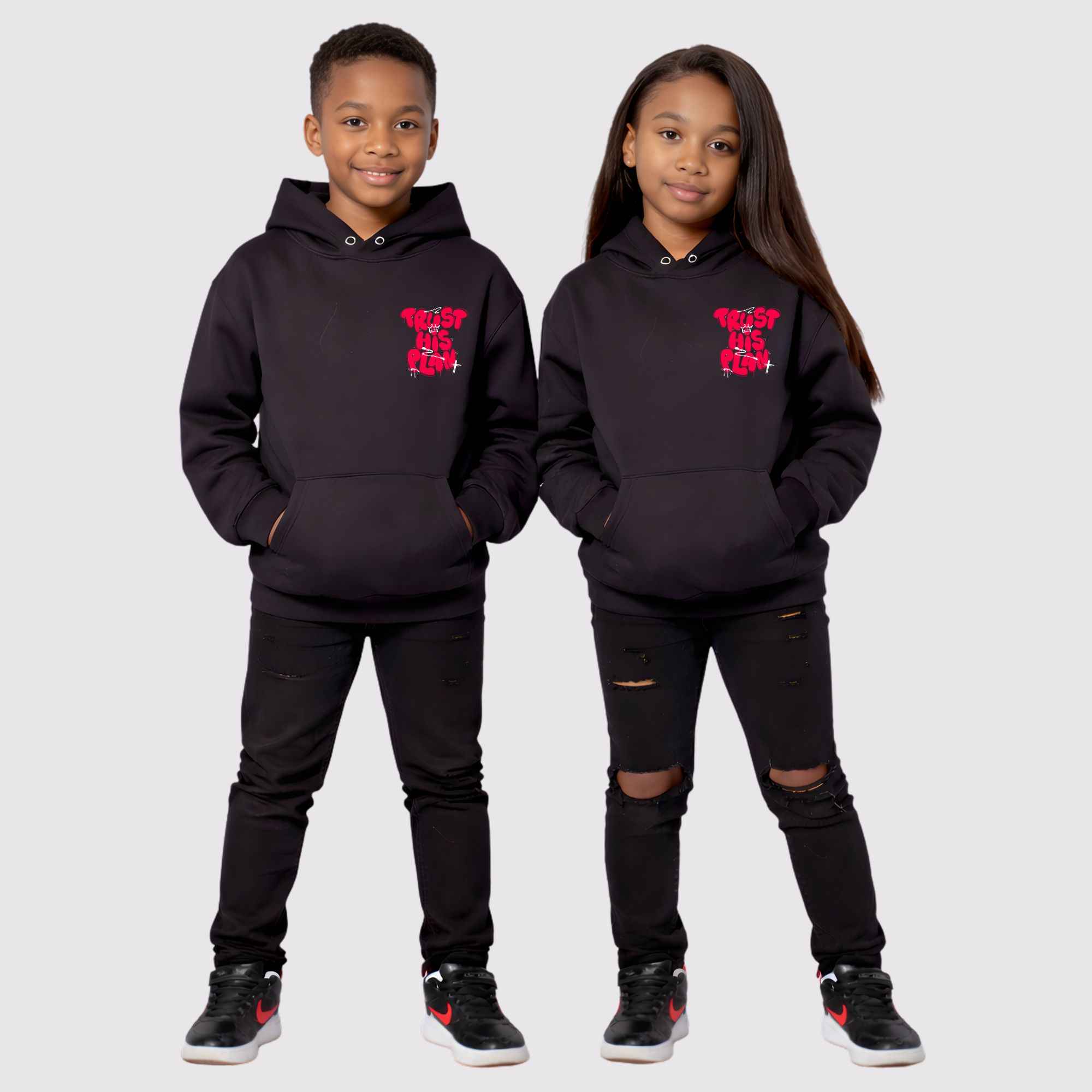 Trust His Plan Jeremiah Kids Hoodie
