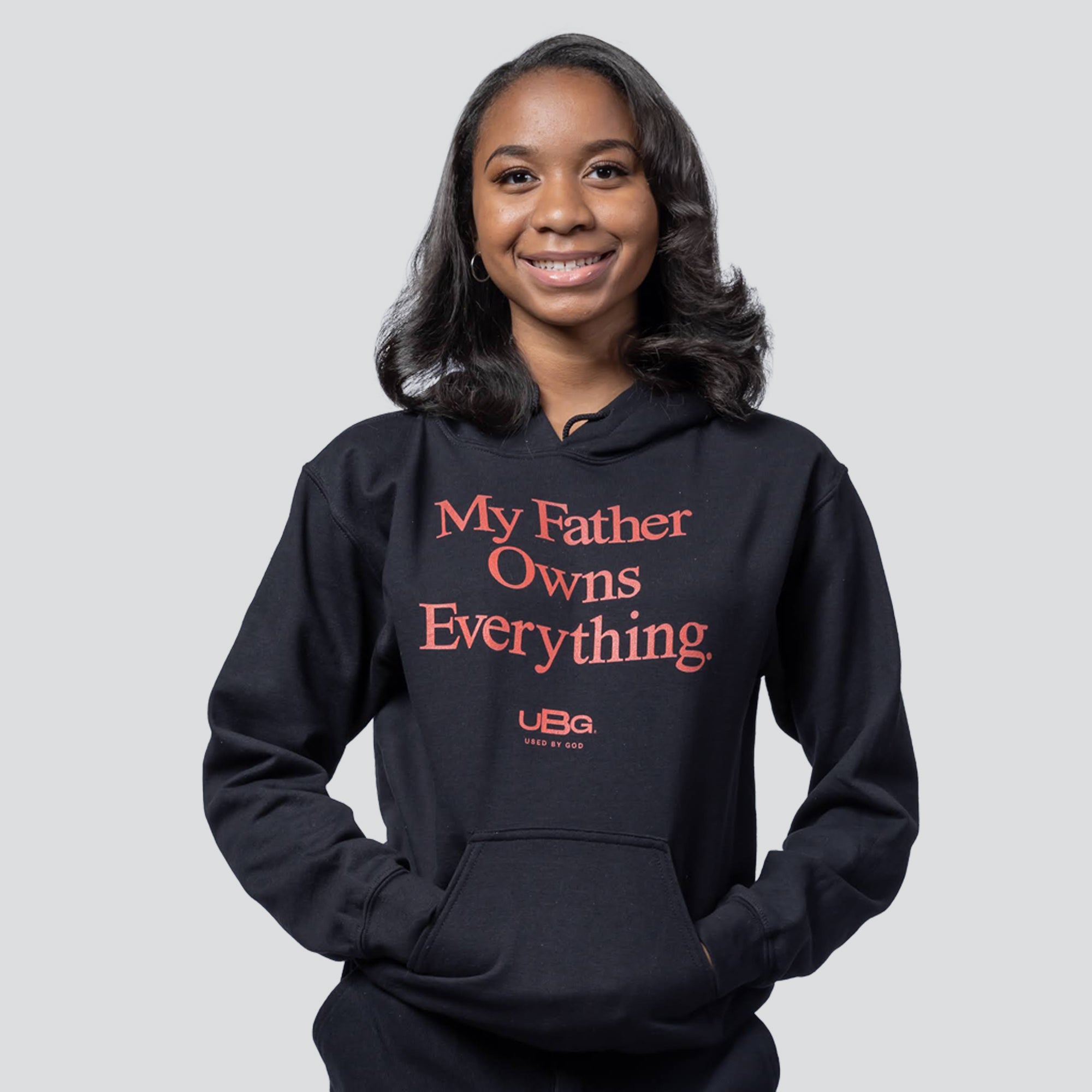 My Father Owns Everything Fire Hoodie