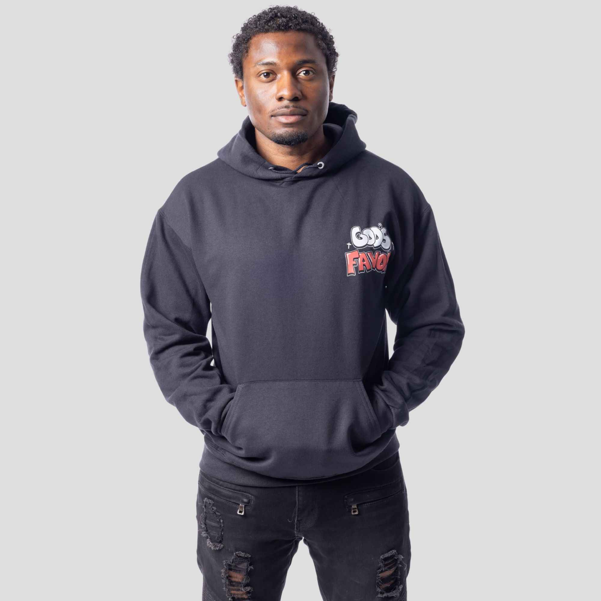 Walking In God's Favor Hoodie (Eternal) + FREE TEE