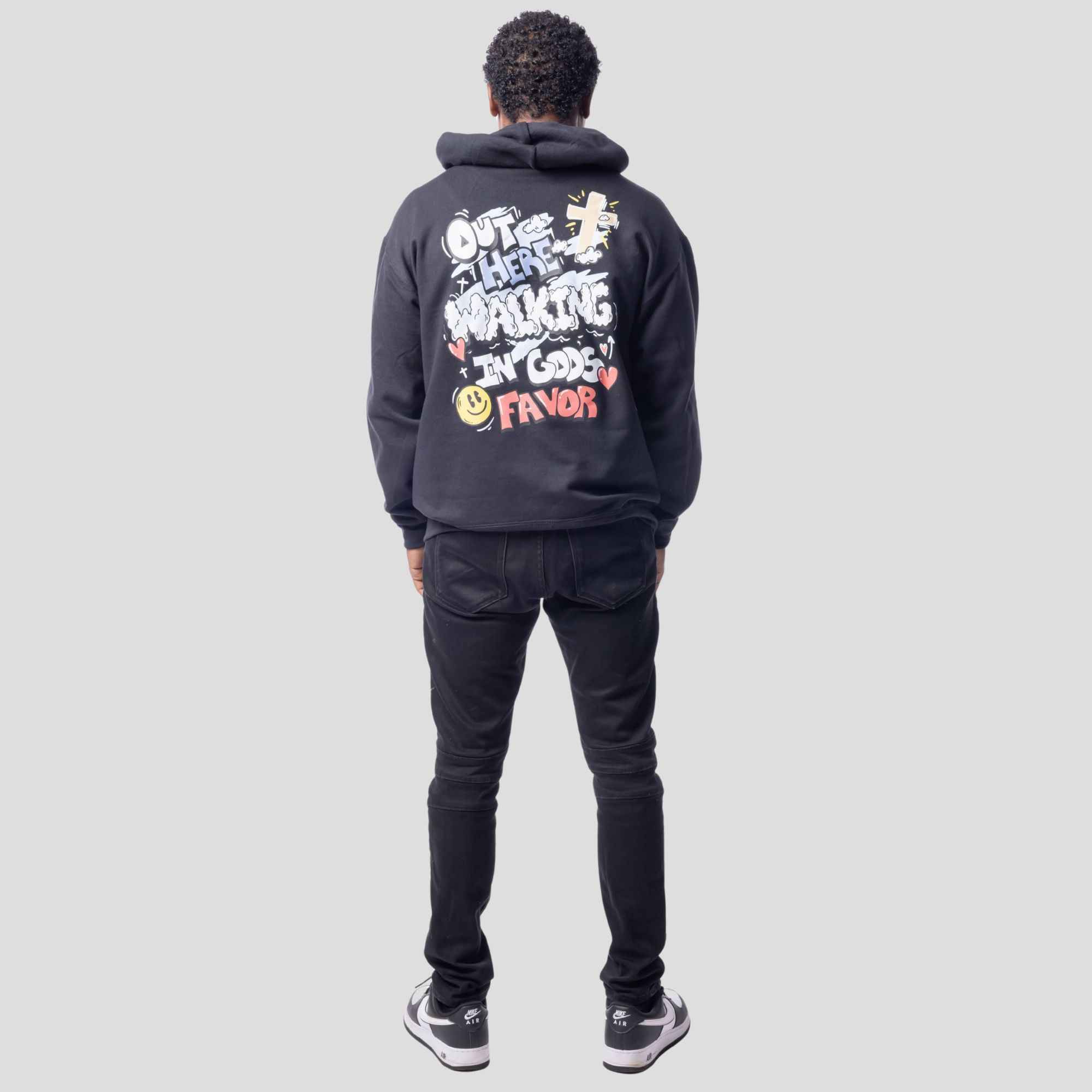 Walking In God's Favor Hoodie (Eternal) + FREE TEE
