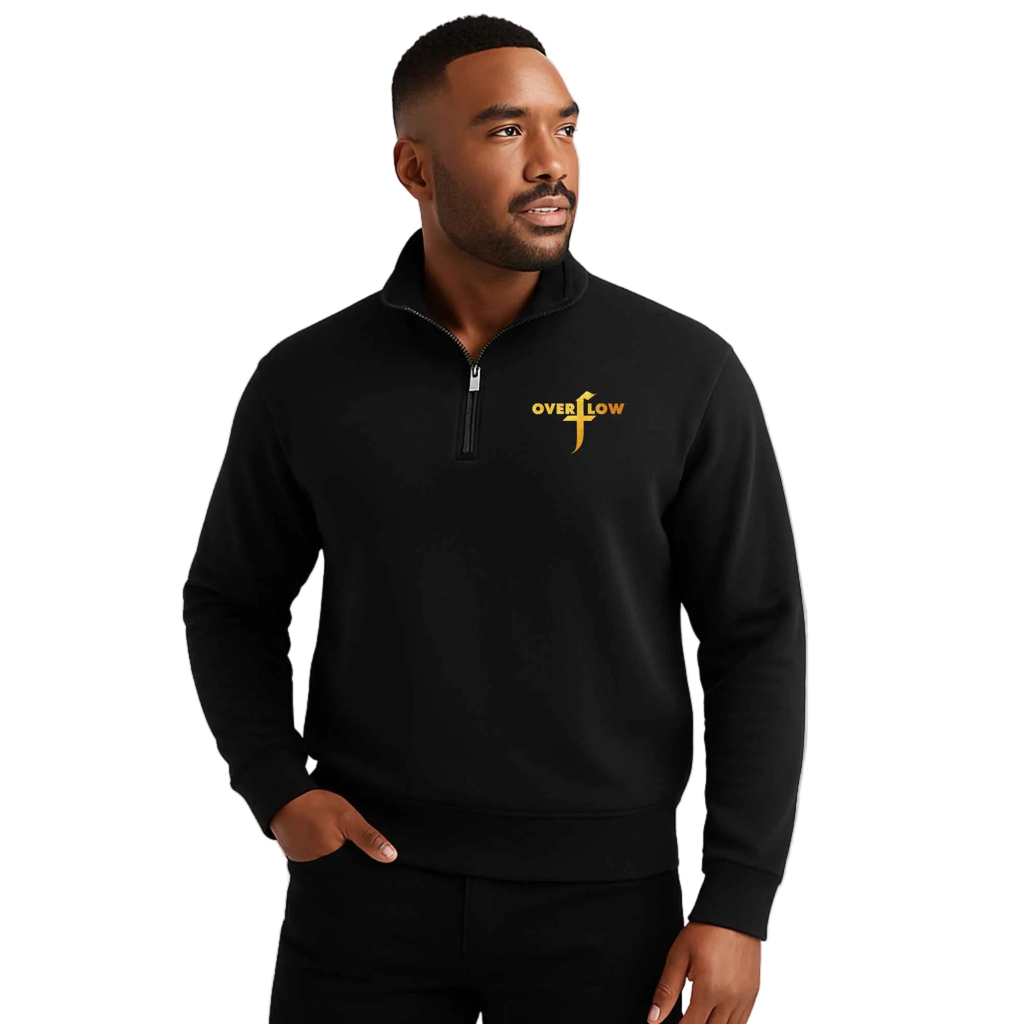 Overflow Quarter Zip Pullover, Used By God, Used By God Clothing, Christian Apparel, Christian T-Shirts, Christian Shirts, christian t shirts for women, Men's Christian T-Shirt, Christian Clothing, God Shirts, christian clothing t shirts, Christian Sweatshirts, womens christian t shirts, t-shirts about jesus, God Clothing, Jesus Hoodie, Jesus Clothes, God Is Dope, Art Of Homage, Red Letter Clothing, Elevated Faith, Beacon Threads, God The Father Apparel, Jehovah Jireh Shirt, Polo Quarterzip