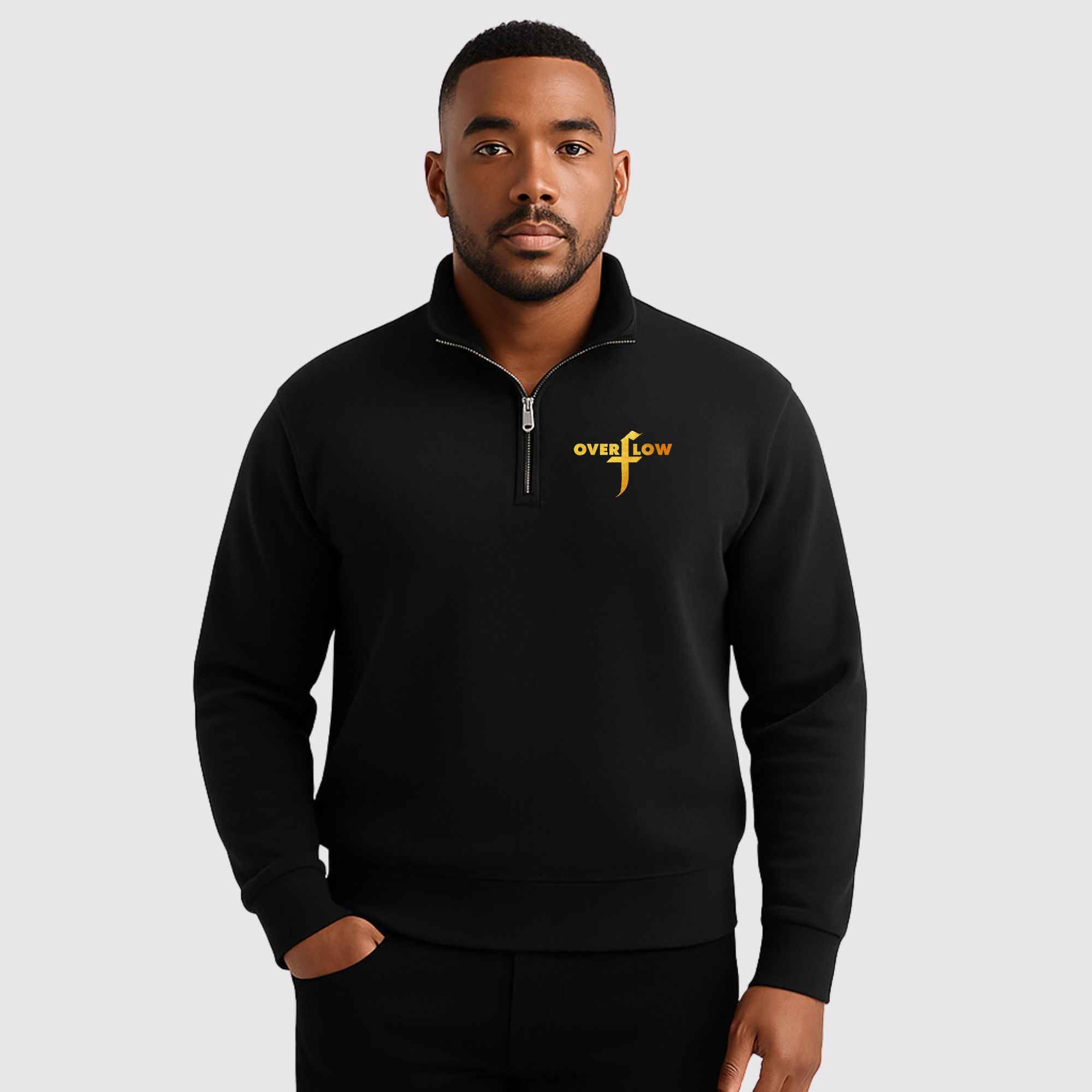 Overflow Quarter Zip Pullover