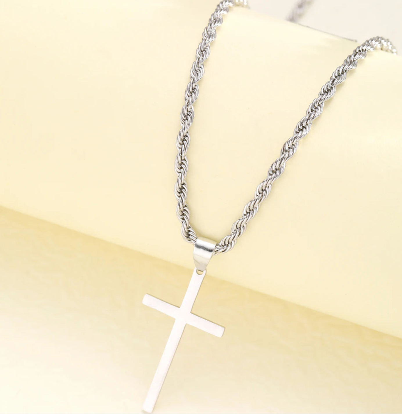 Minimalist Cross Pendant Necklace