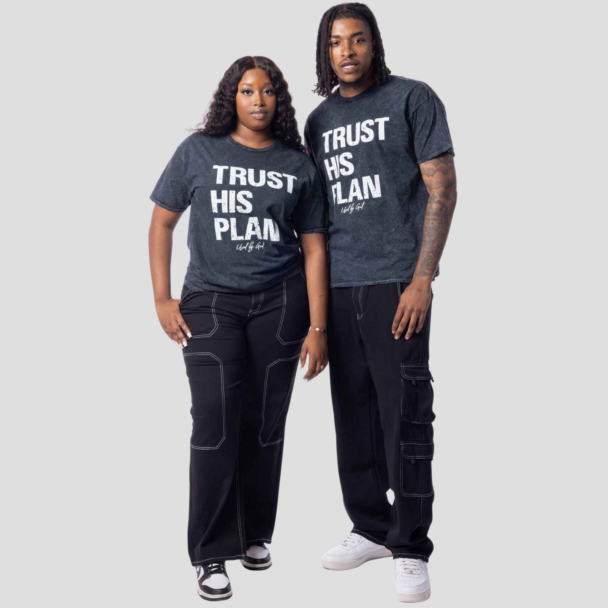 Trust His Plan Acid Wash