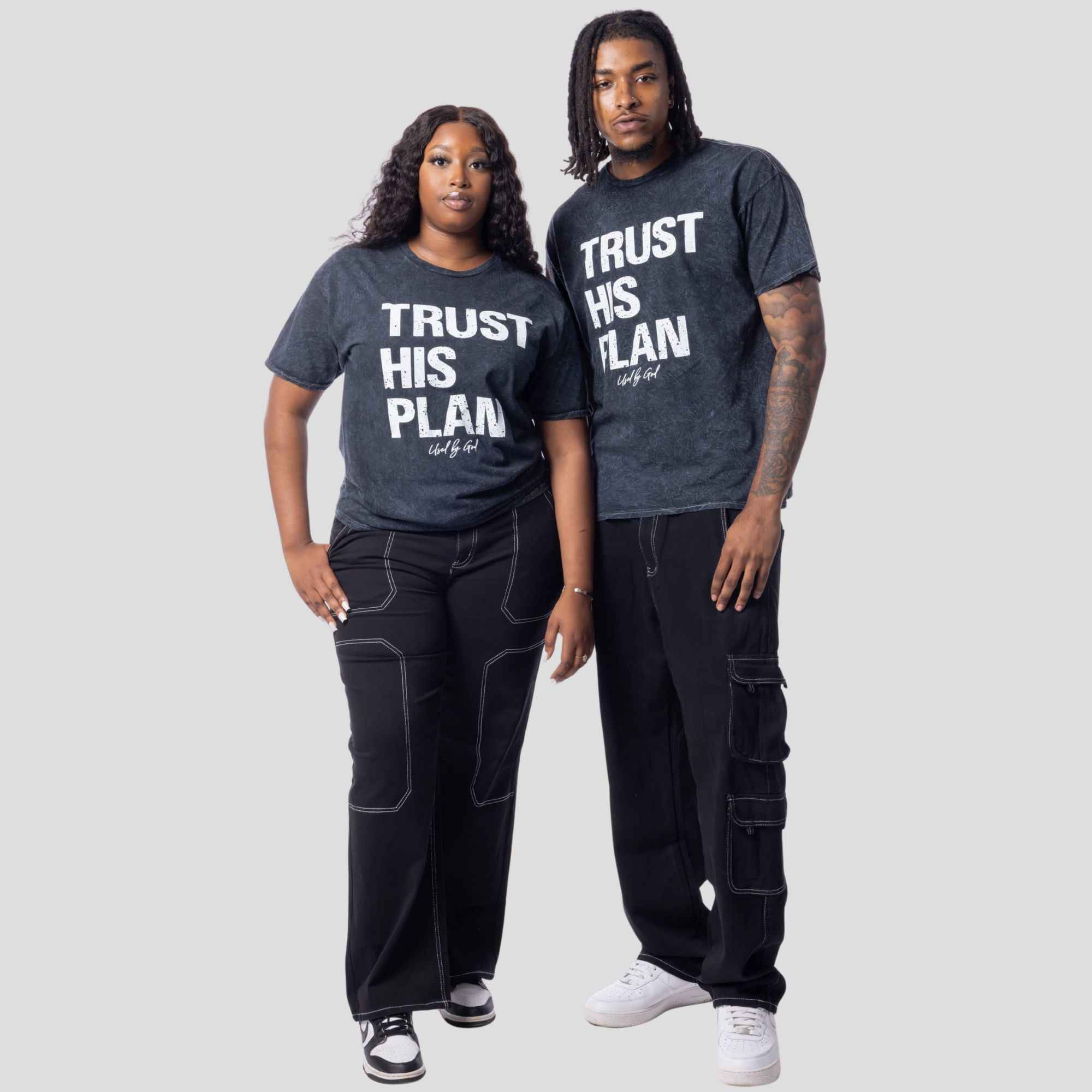 Trust His Plan Acid Wash