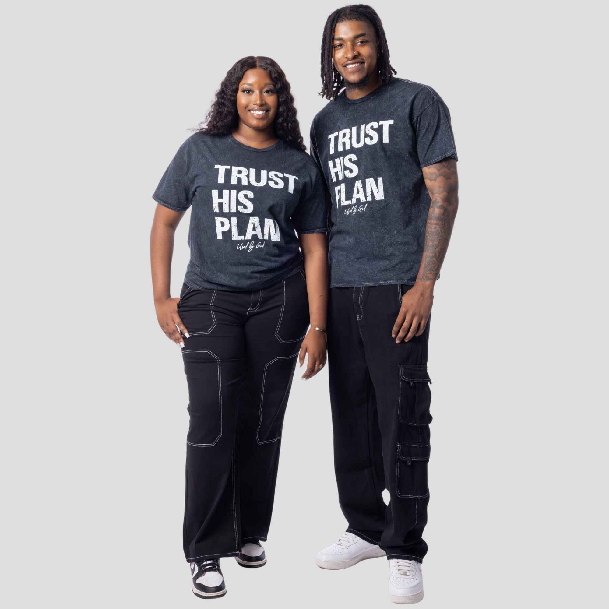 Trust His Plan Acid Wash