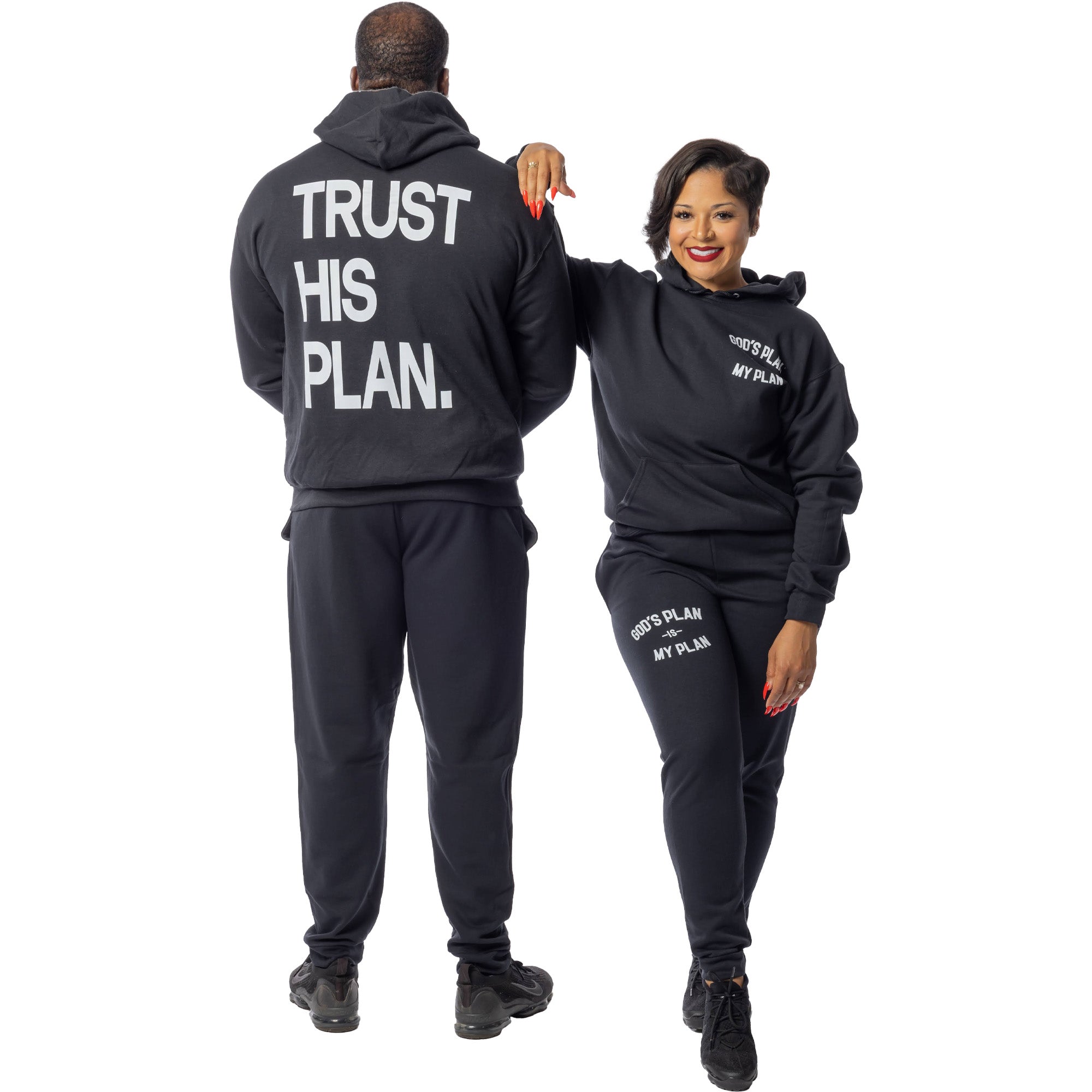 God's Plan My Plan Joggers, Jehovah Jogger Set, Used By God, Used By God Clothing, Christian Apparel, Christian T-Shirts, Christian Shirts, christian t shirts for women, Men's Christian T-Shirt, Christian Clothing, God Shirts, christian clothing t shirts, Christian Sweatshirts, womens christian t shirts, t-shirts about jesus, God Clothing, Jesus Hoodie, Jesus Clothes, God Is Dope, Art Of Homage, Red Letter Clothing, Elevated Faith, Beacon Threads, God The Father Apparel, God's Plan, God Made
