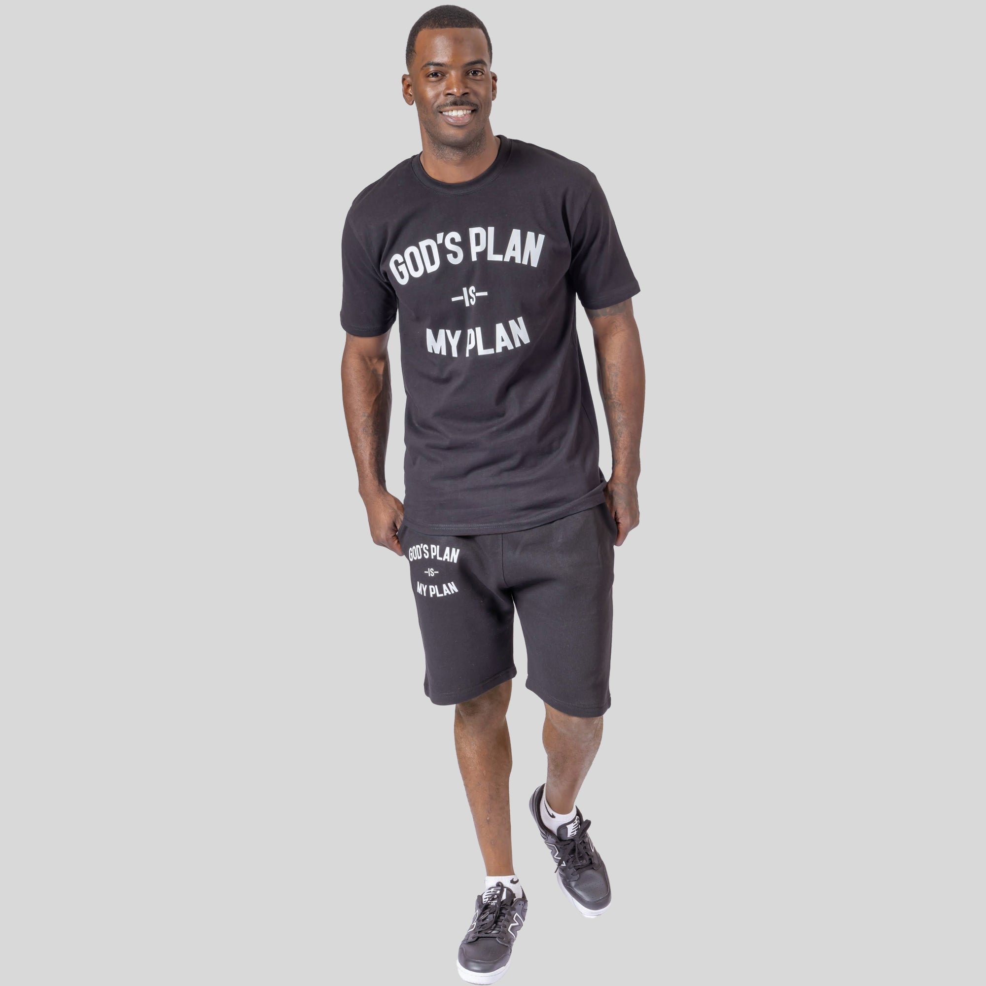 God's Plan My Plan short set, God's Plan My Plan, God's Plan, Used By God, Used By God Clothing, Christian Apparel, Christian T-Shirts, Christian Shirts, christian t shirts for women, Men's Christian T-Shirt, Christian Clothing, God Shirts, christian clothing t shirts, Christian Sweatshirts, womens christian t shirts, t-shirts about jesus, God Clothing, Jesus Hoodie, Jesus Clothes, God Is Dope, Art Of Homage, Red Letter Clothing, Elevated Faith, Beacon Threads, God The Father Apparel