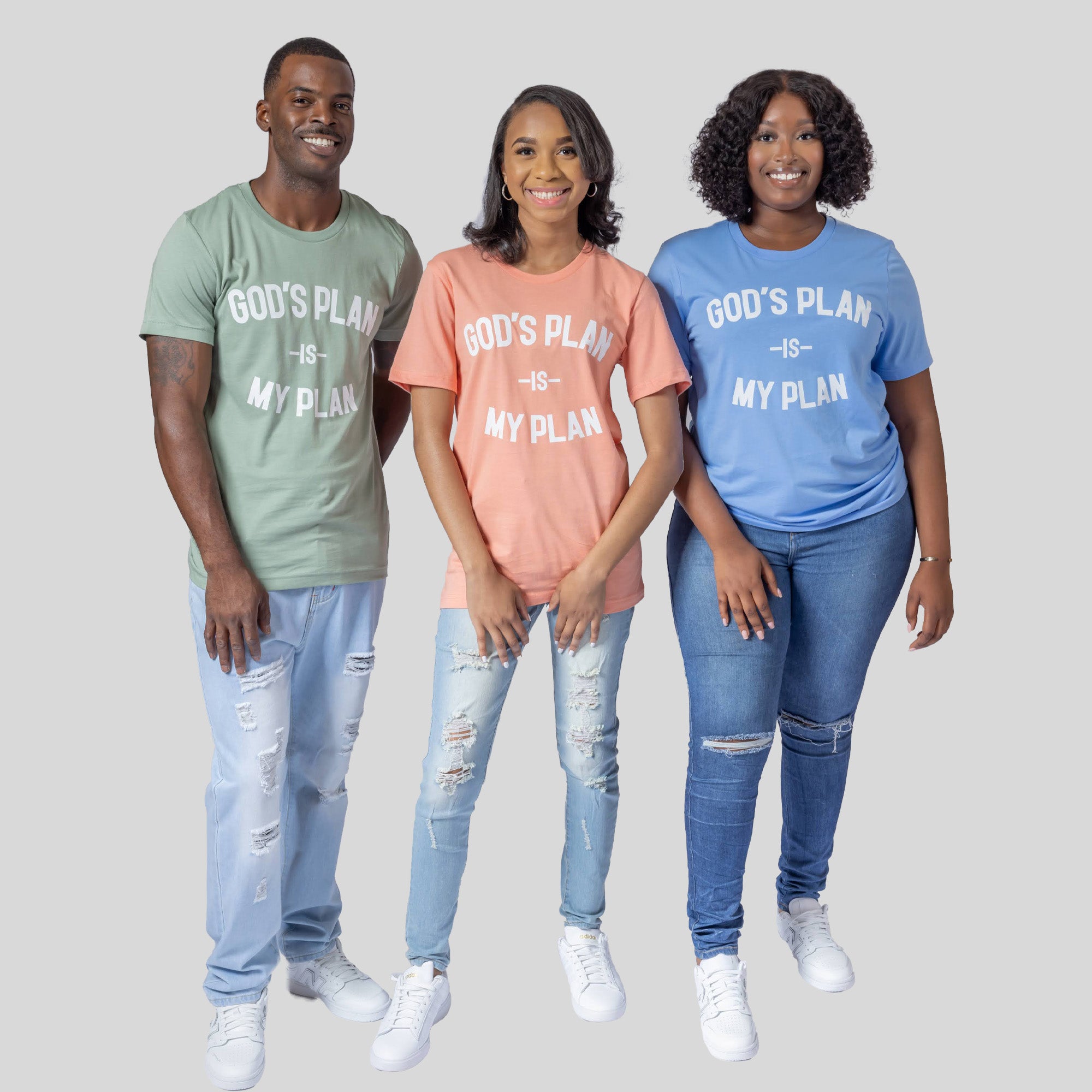 3 Tee Bundle God's Plan My Plan