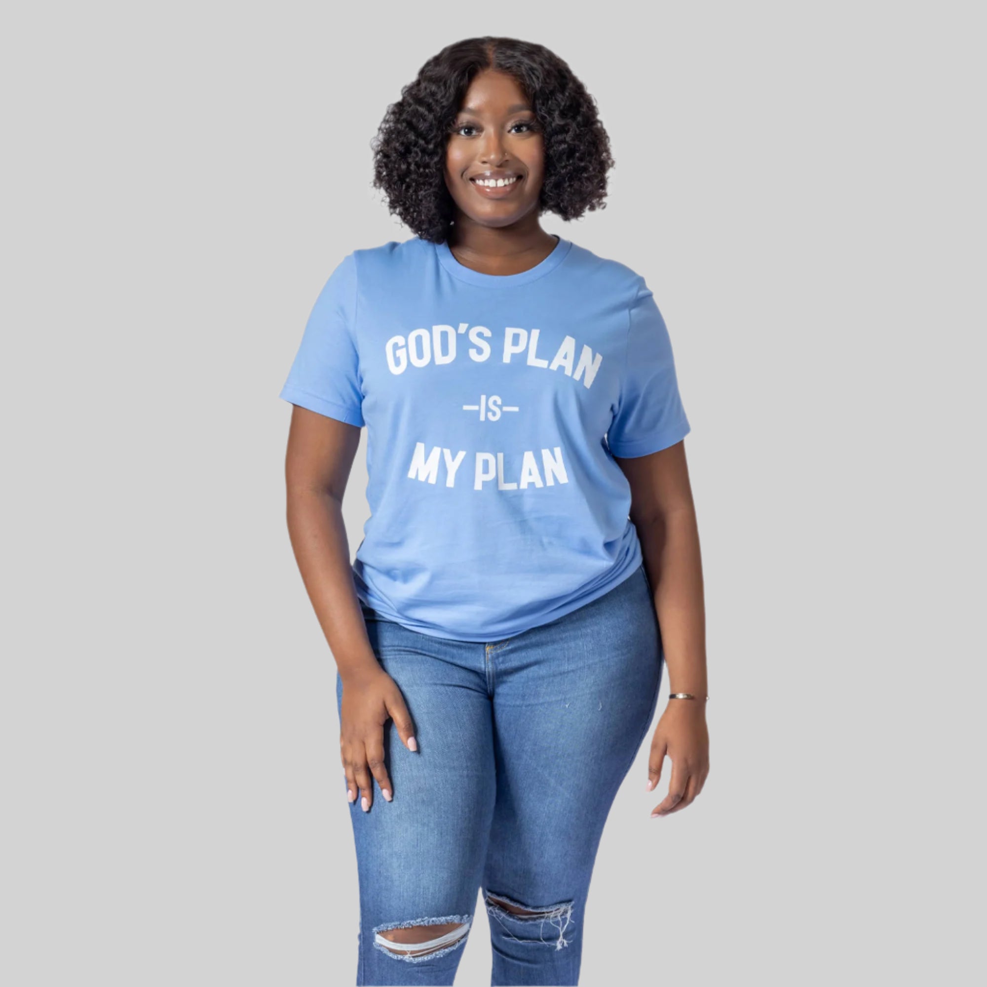 God's Plan My Plan Tee (Carolina)