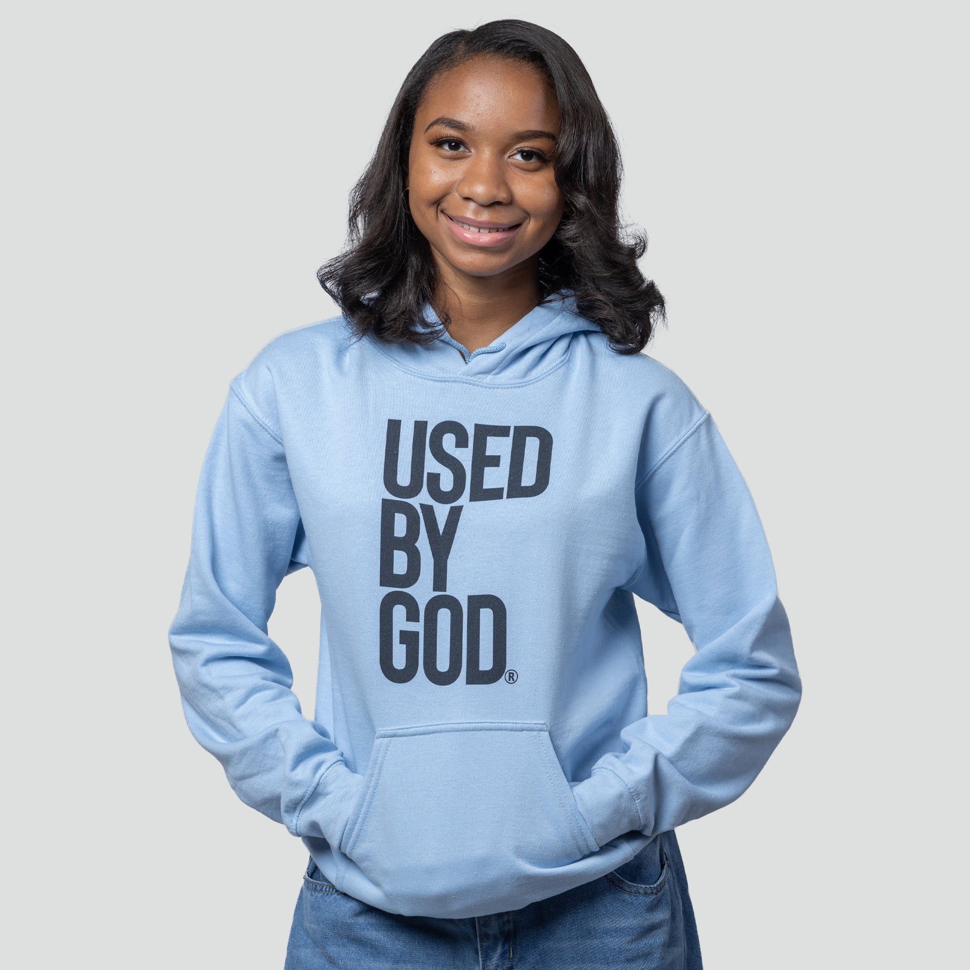 UBG Logo Sky Blue Hoodie + FREE Tee