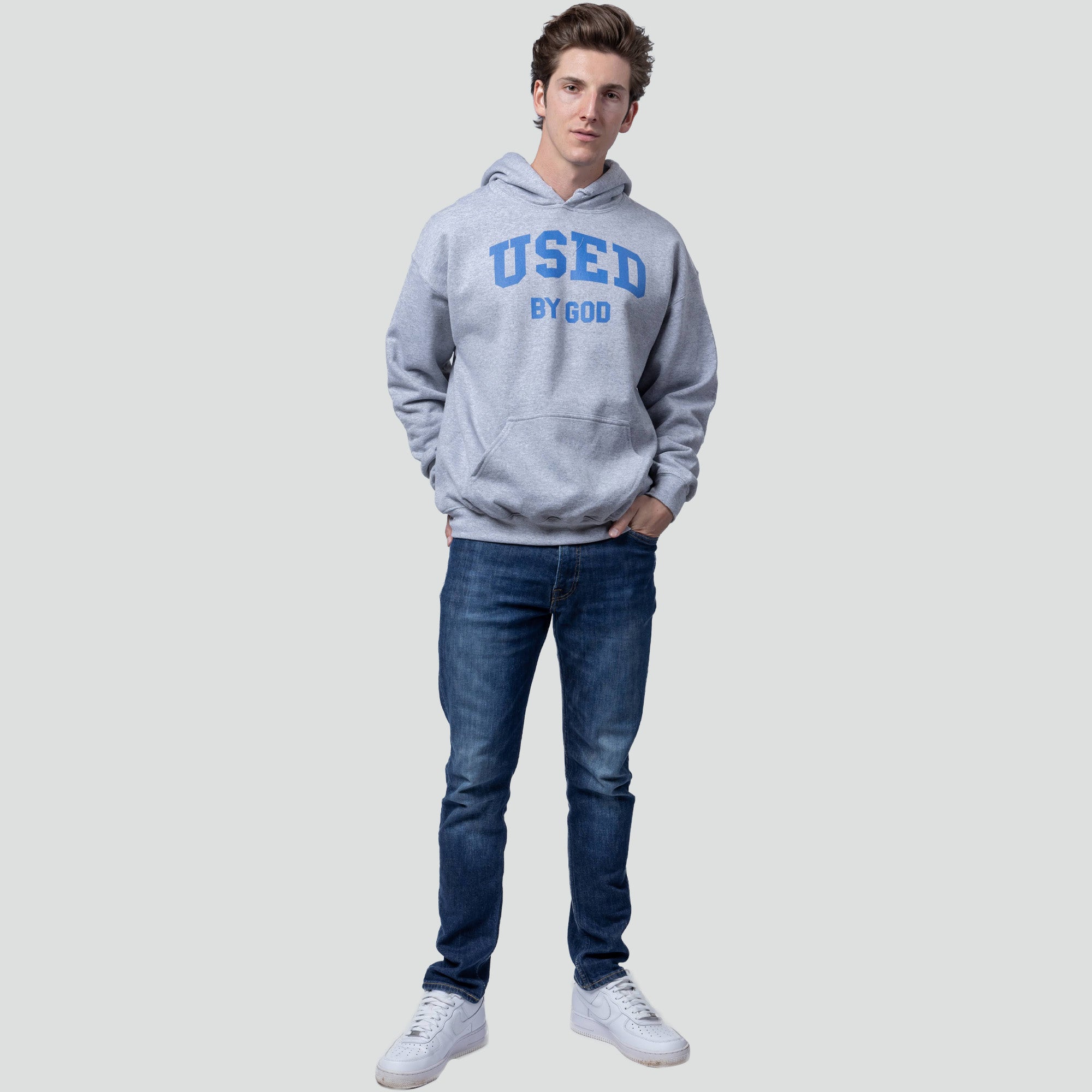 UBG Carolina Blue Grey Hoodie