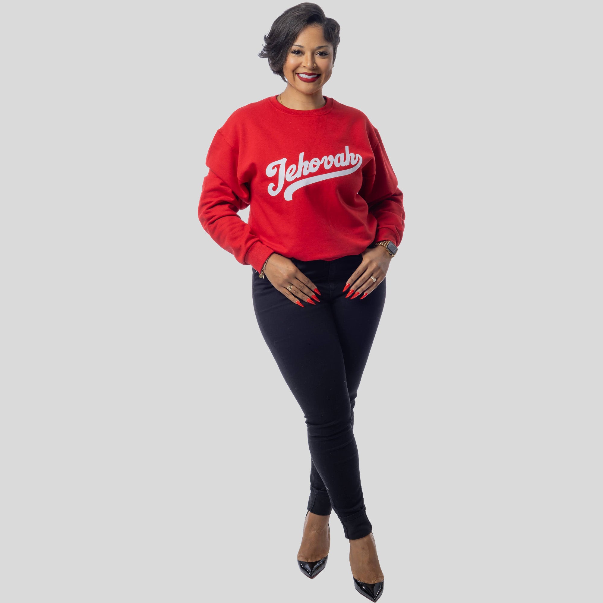 Jehovah Sweatshirt (Fire)