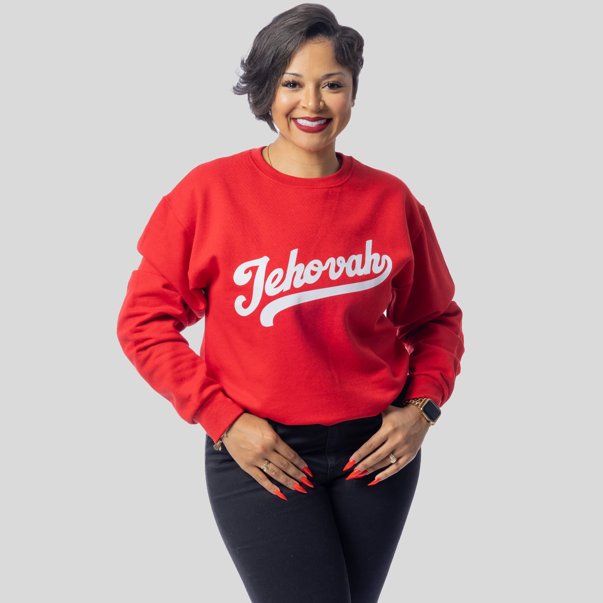 Jehovah Sweatshirt (Fire)