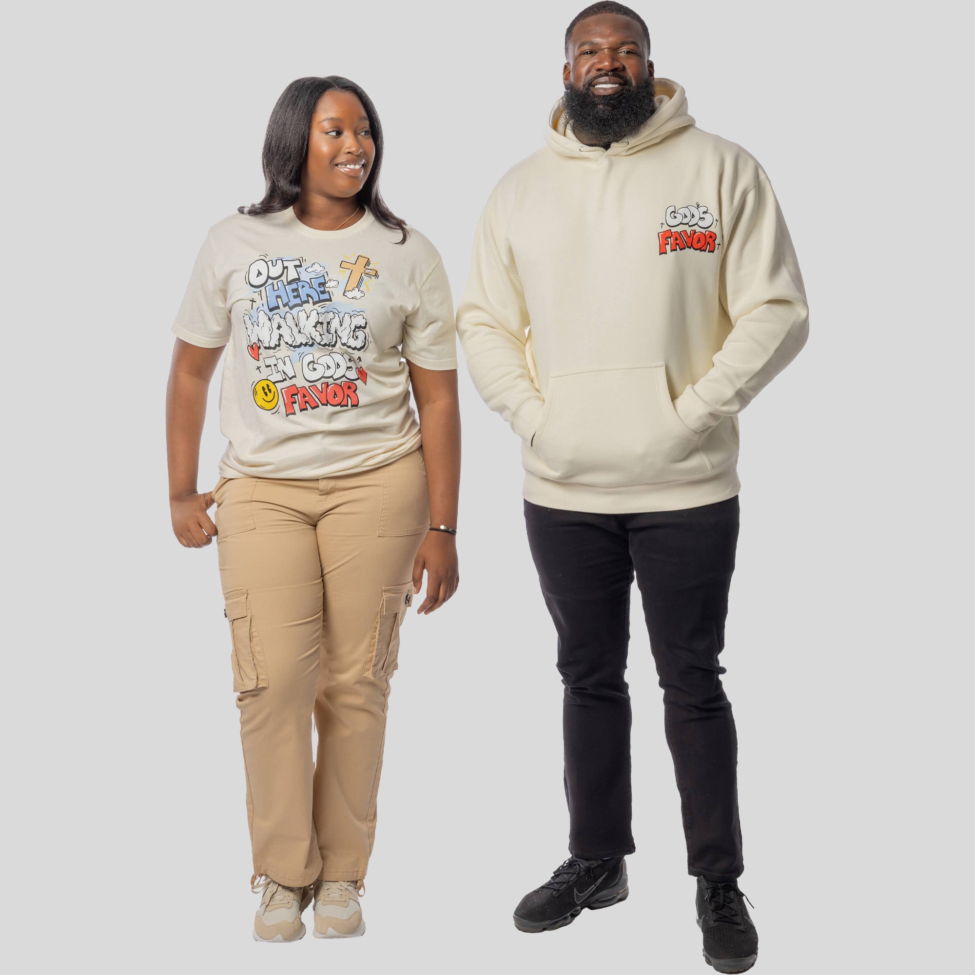 Walking In God's Favor Hoodie + FREE TEE