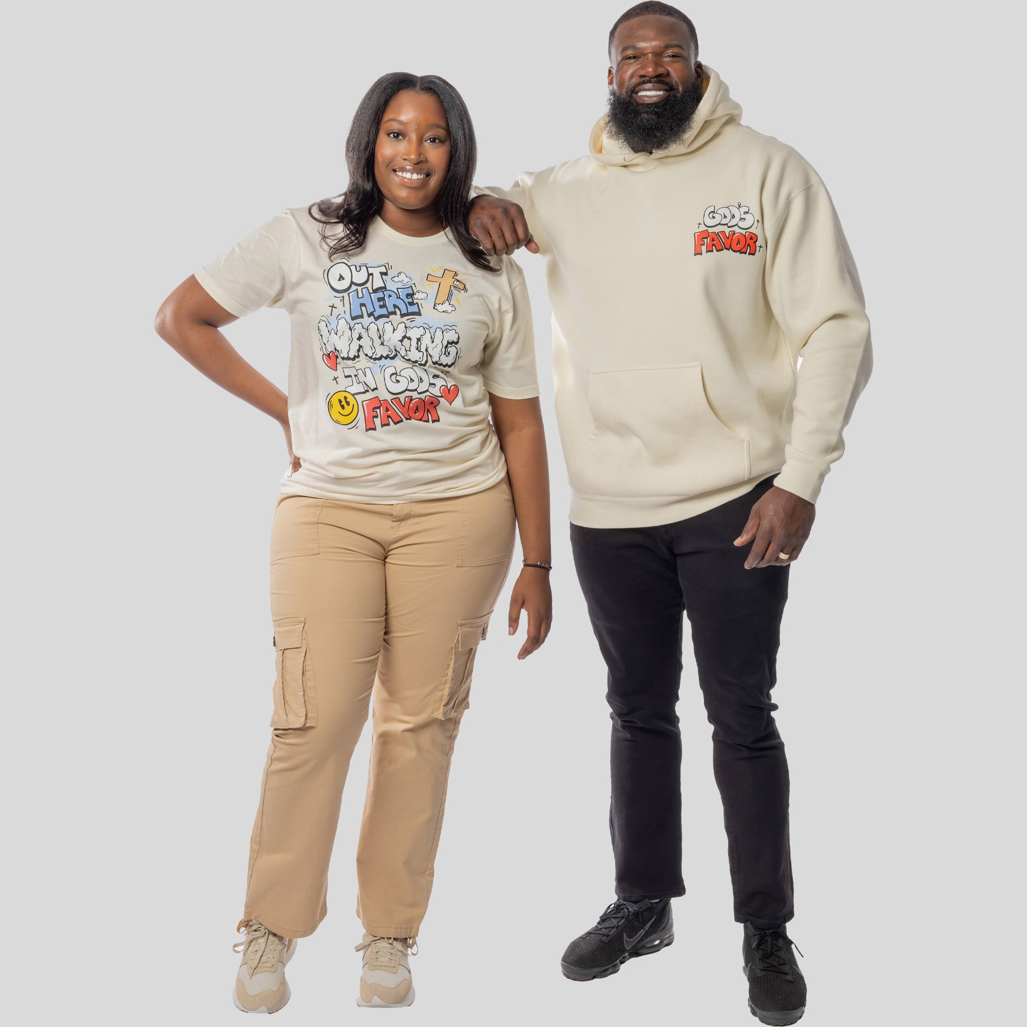 Walking In God's Favor Hoodie + FREE TEE