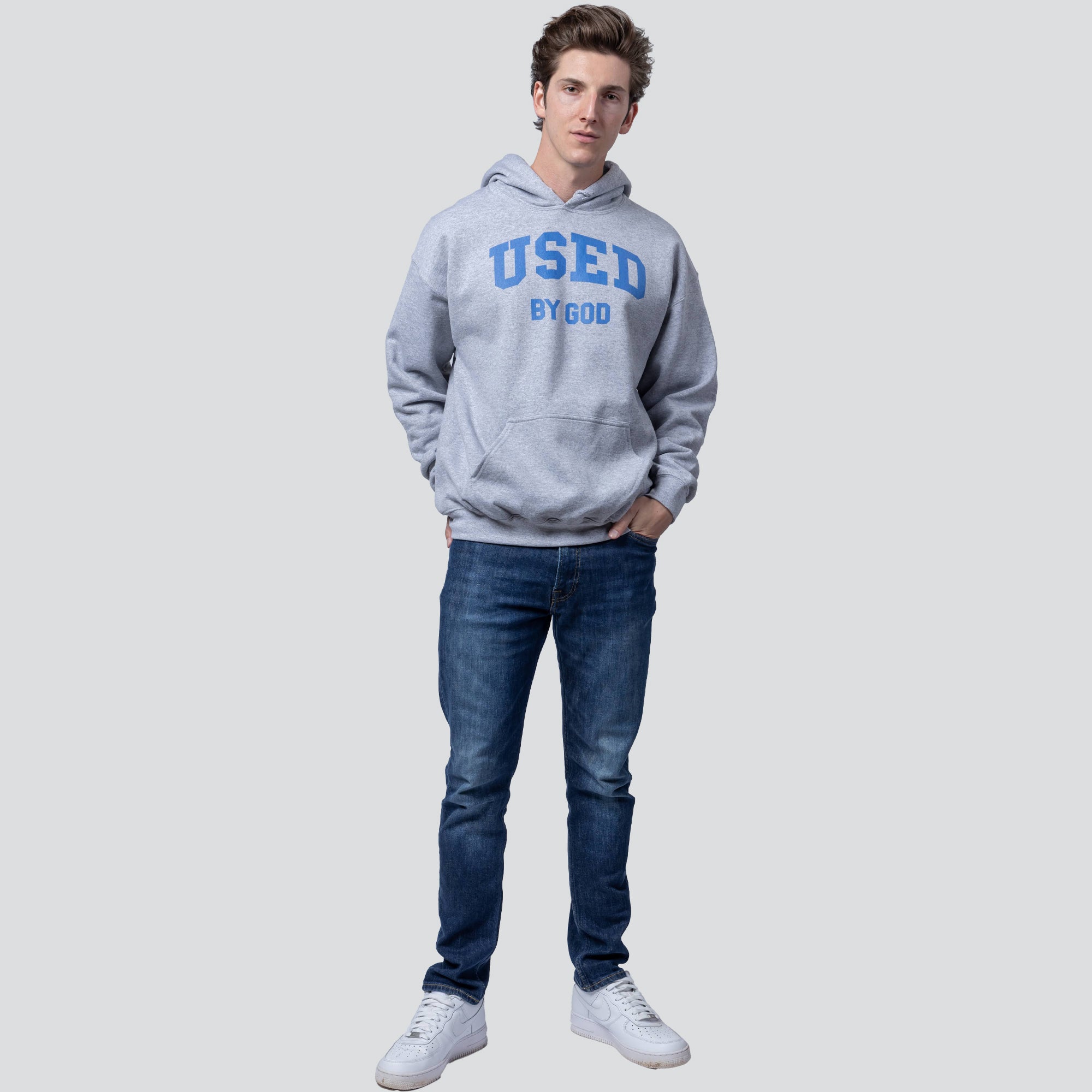 UBG Carolina Blue Grey Hoodie