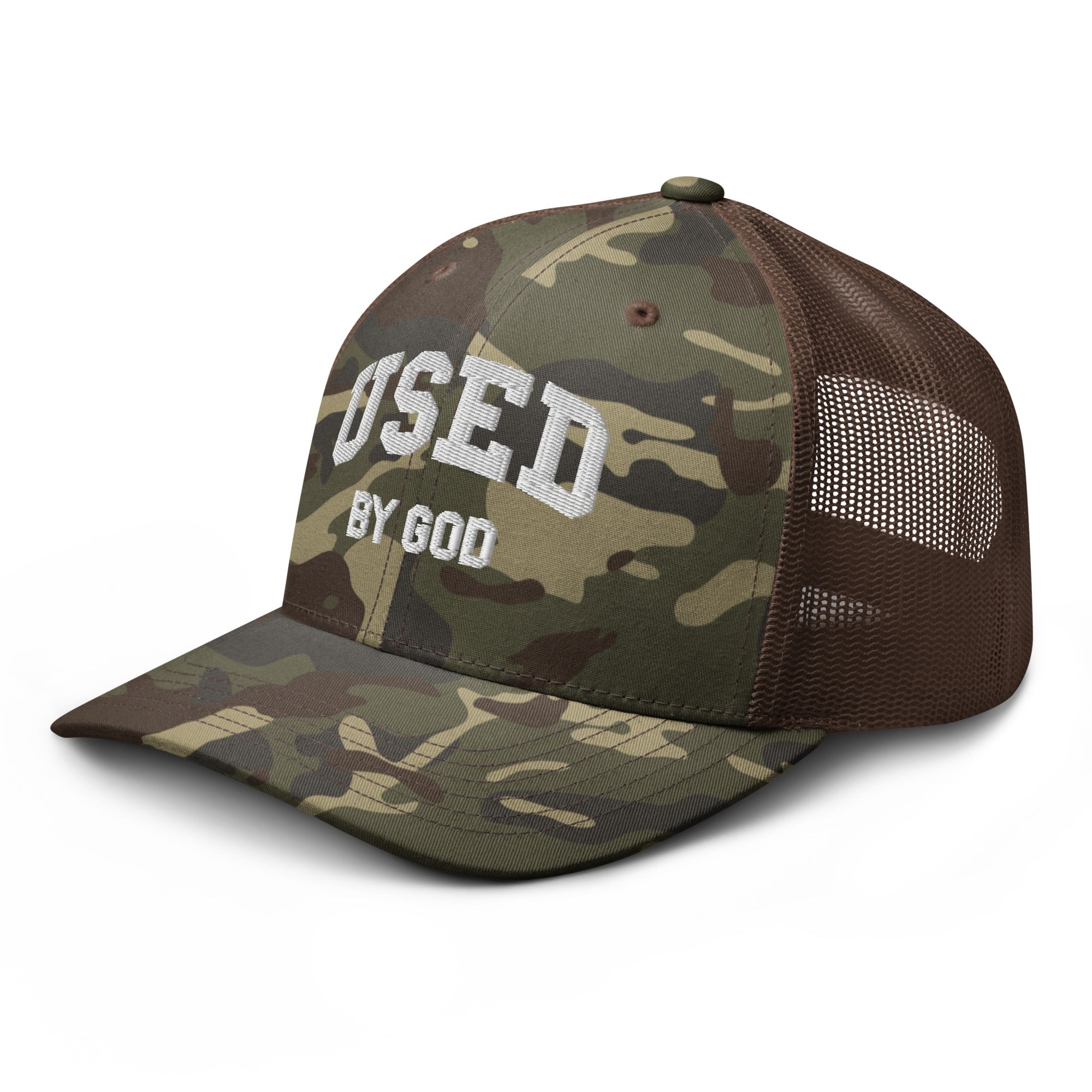 UBG Collegiate Camo Trucker Hat