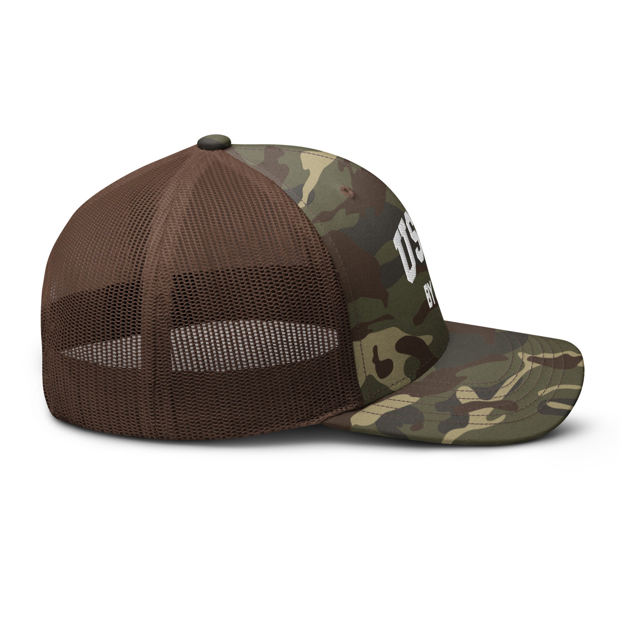 UBG Collegiate Camo Trucker Hat