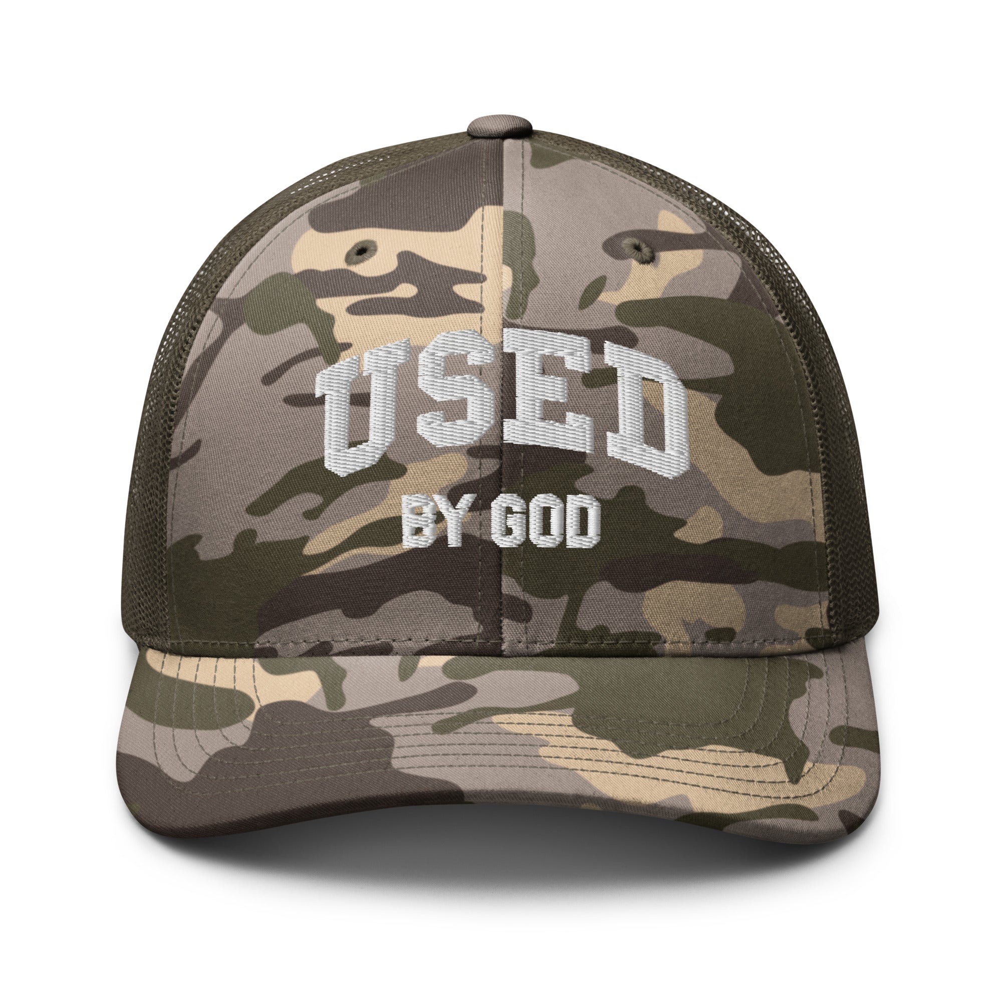 UBG Collegiate Camo Trucker Hat