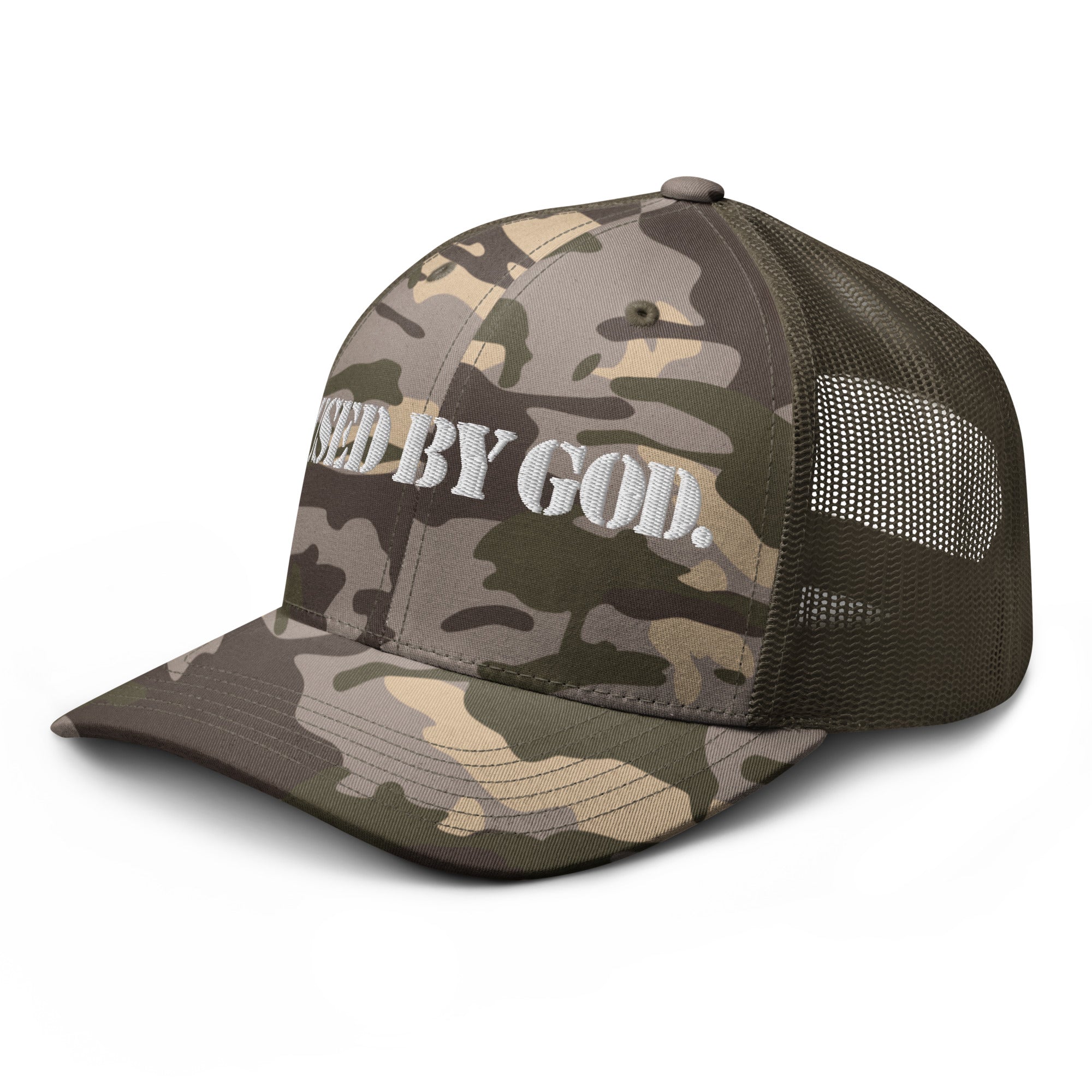UBG Soldier Camo Trucker Hat