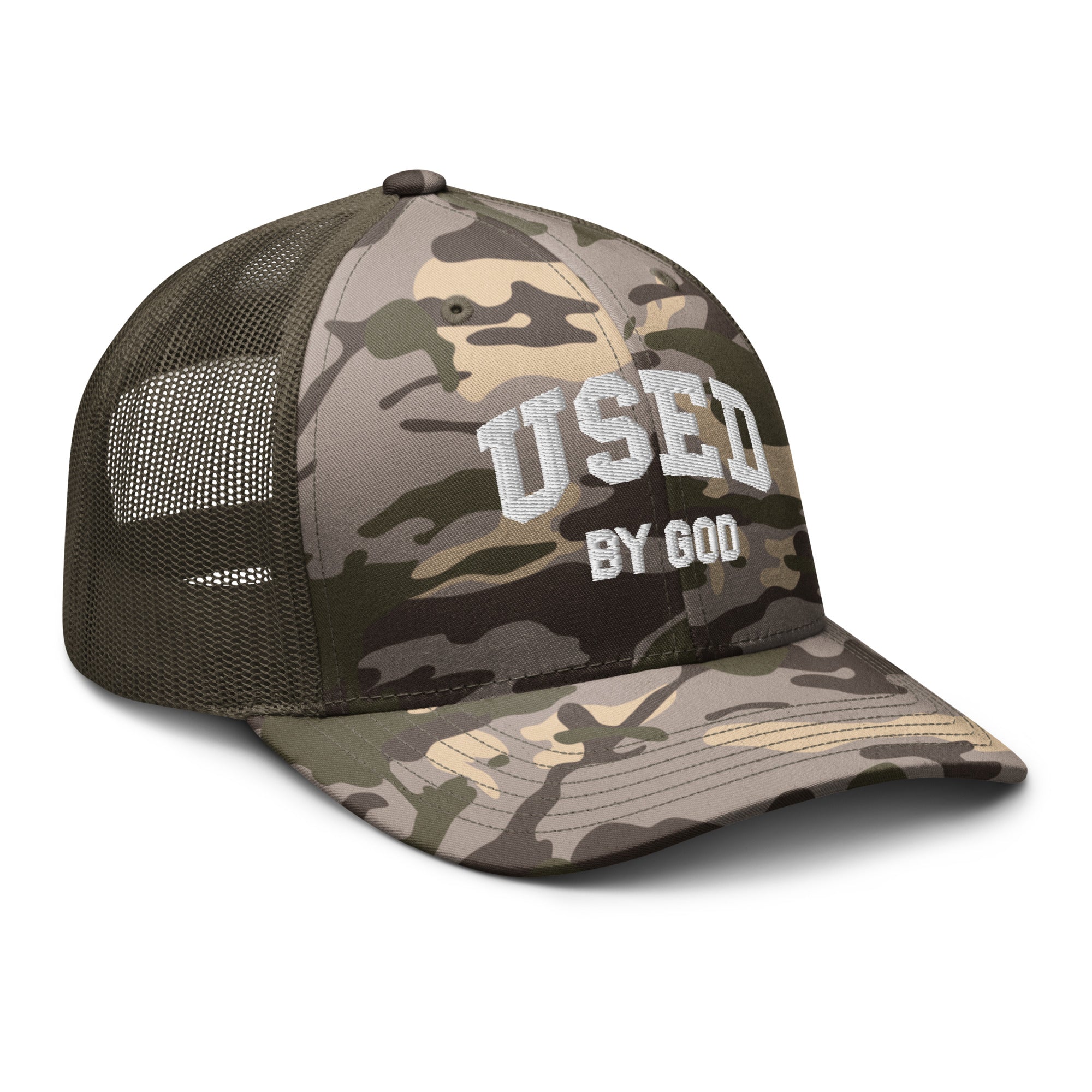 UBG Collegiate Camo Trucker Hat