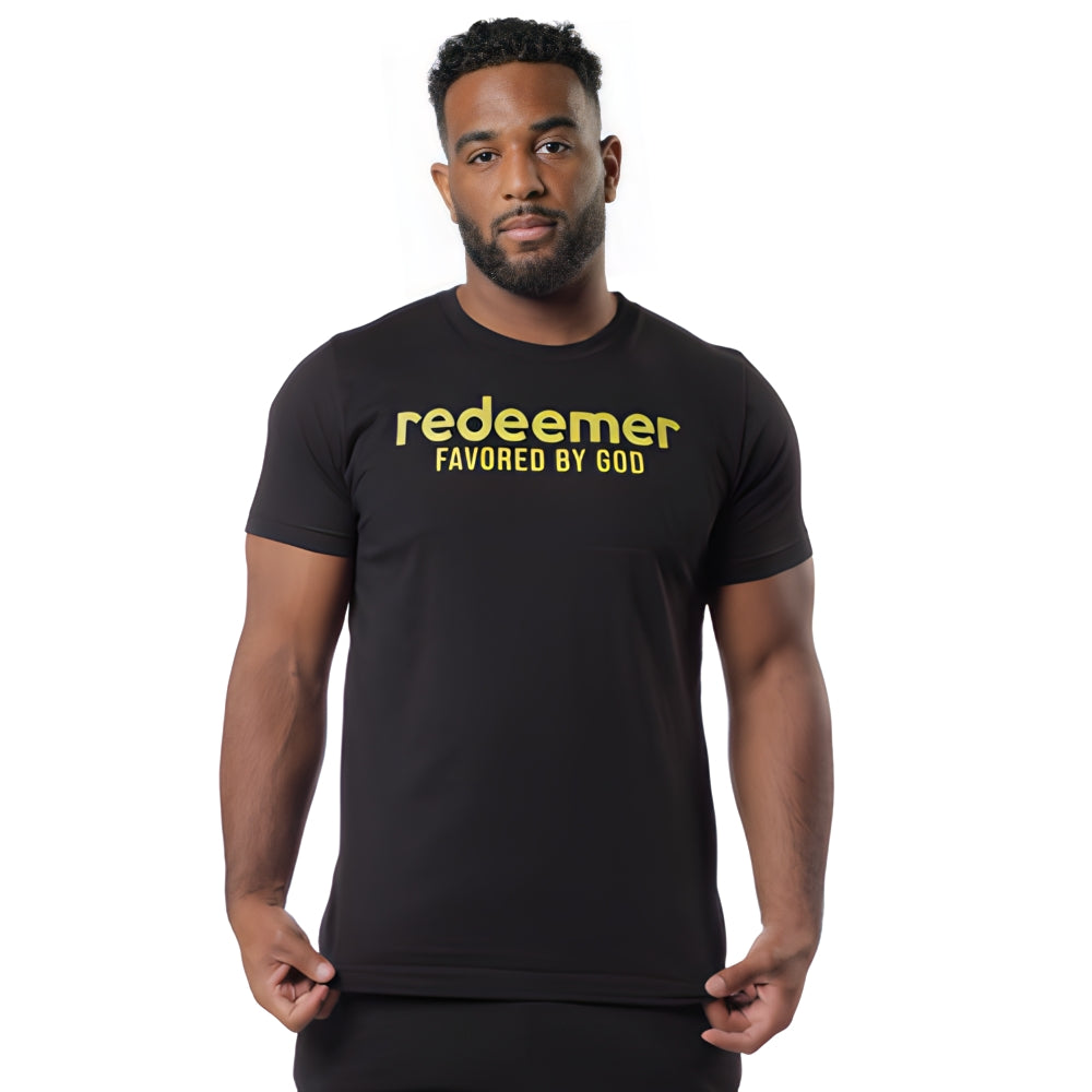 Redeemer FBG Gold Tee, Used By God, Used By God Clothing, Christian Apparel, Christian T-Shirts, Christian Shirts, christian t shirts for women, Men's Christian T-Shirt, Christian Clothing, God Shirts, christian clothing t shirts, Christian Sweatshirts, womens christian t shirts, t-shirts about jesus, God Clothing, Jesus Hoodie, Jesus Clothes, God Is Dope, Art Of Homage, Red Letter Clothing, Elevated Faith, Beacon Threads, God The Father Apparel