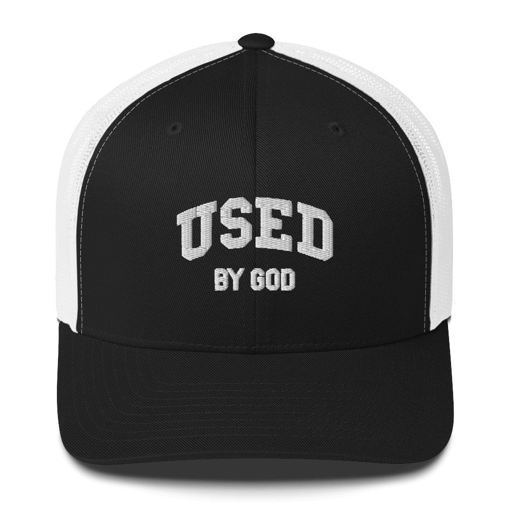 UBG Trucker Cap, Used By God, Used By God Clothing, Christian Apparel, Christian Hats, Christian T-Shirts, Christian Clothing, God Shirts, Christian Sweatshirts, God Clothing, Jesus Hoodie, Jesus Clothes, God Is Dope, Art Of Homage, Red Letter Clothing, Elevated Faith, Active Faith Sports, Beacon Threads, God The Father Apparel