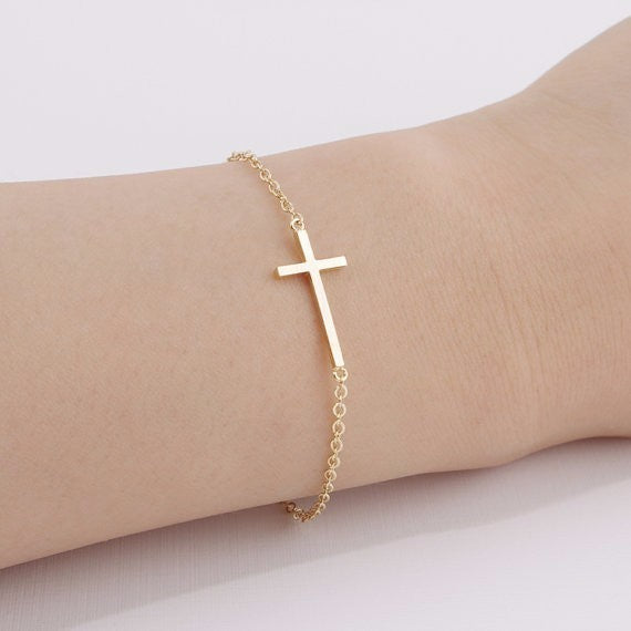 Classic Cross Crucifix Bracelet