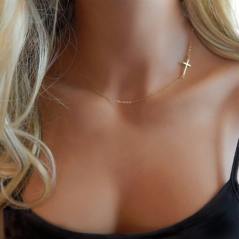 Cross Crucifix Pendant Necklace