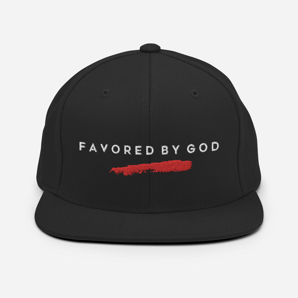 By His Stripes Favored Snapback Hat