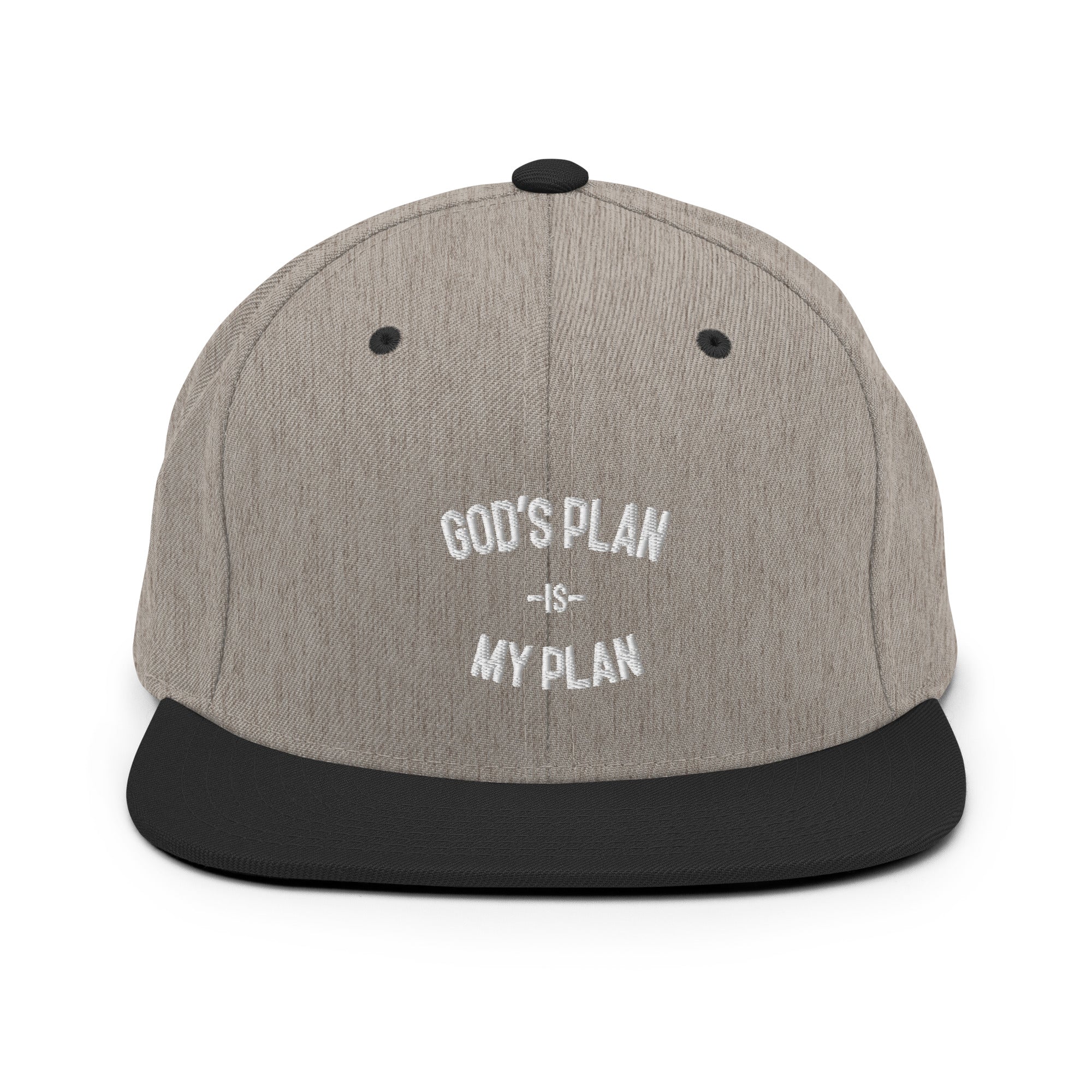 God's Plan My Plan Snapback Hat